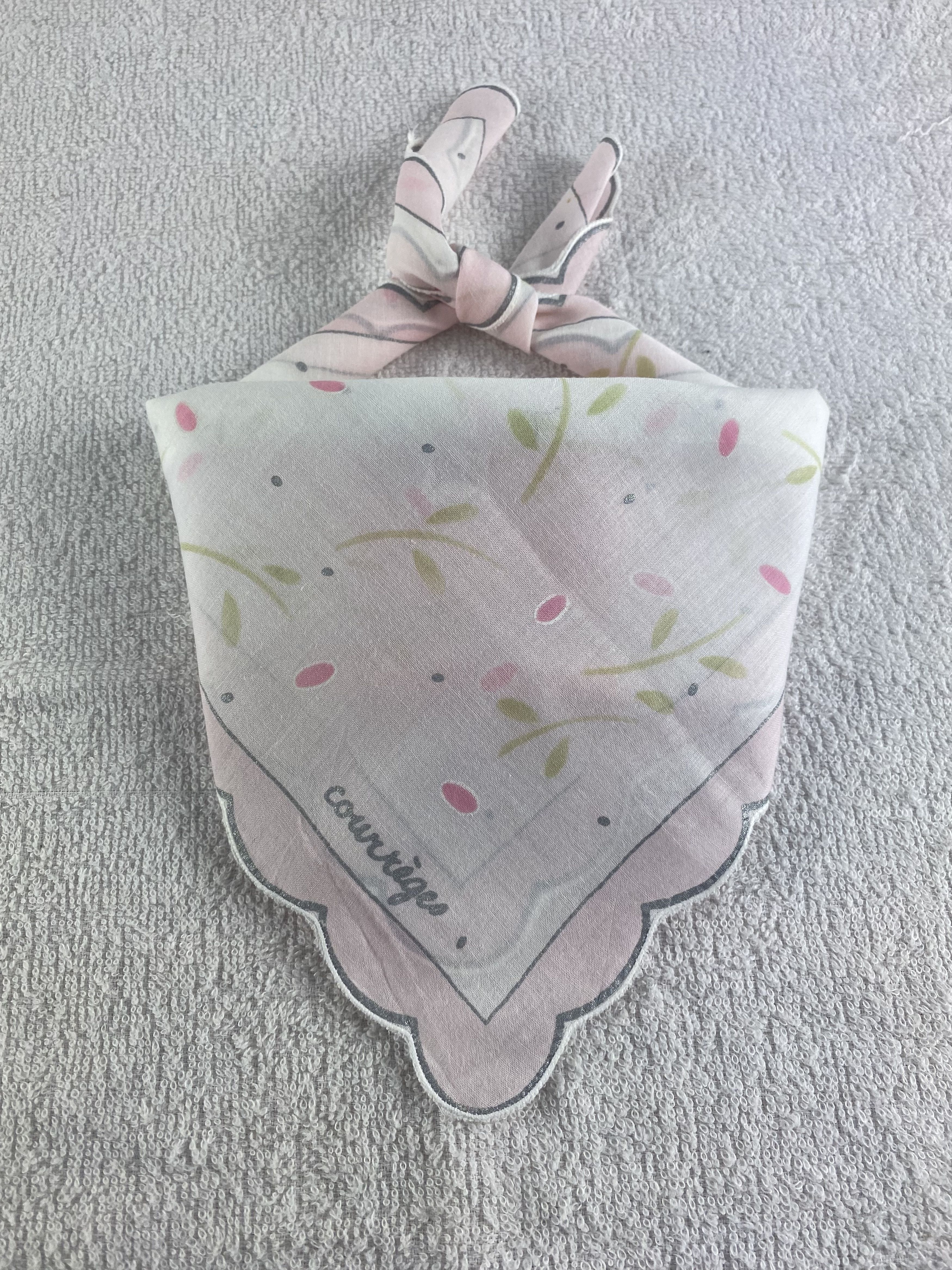 Courreges Courreges Handkerchief / Bandana / Neckerchief C146 Size ONE SIZE - 1 Thumbnail