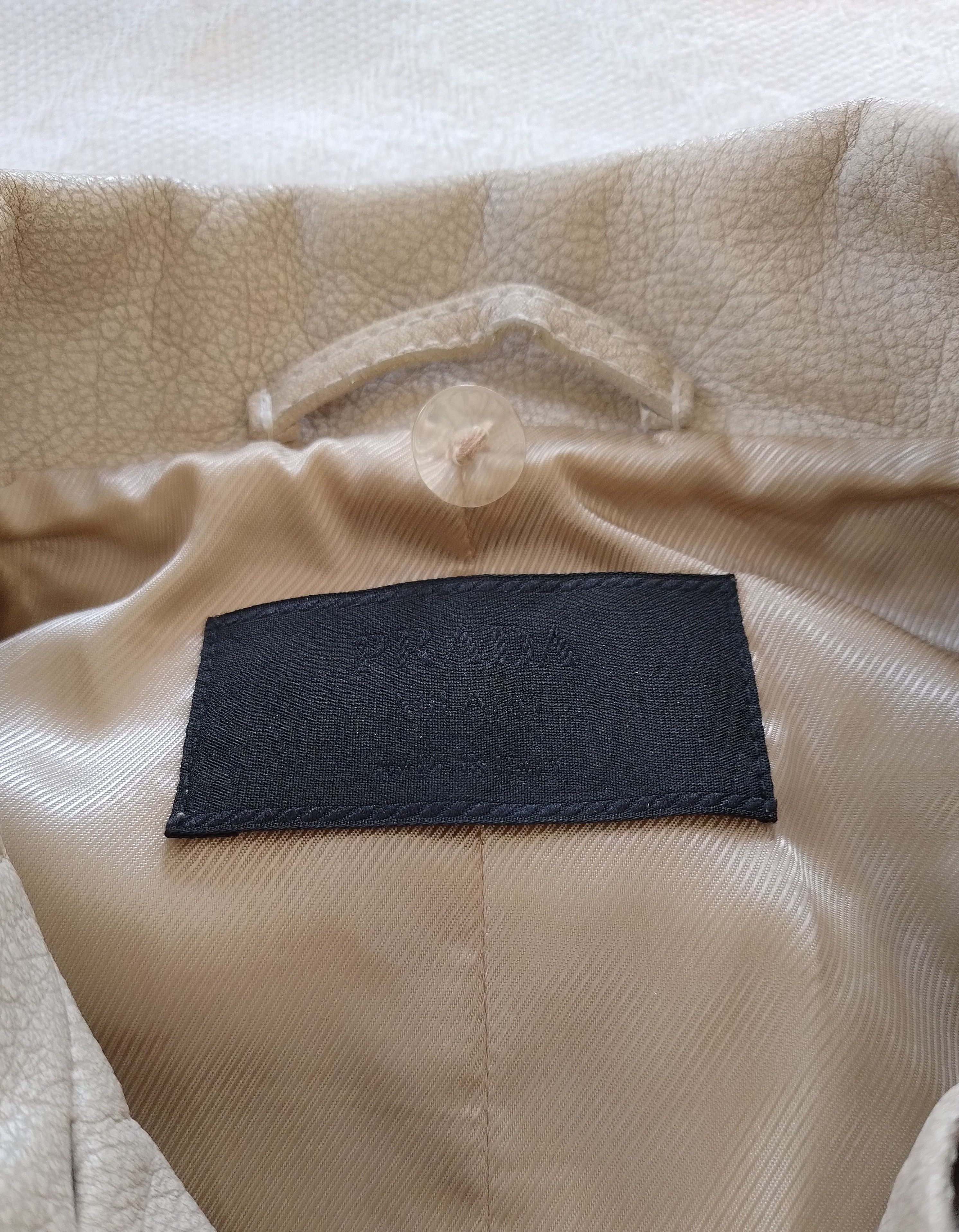 Prada Prada Biker Leather Jacket Shearling collar Belt S archive Size S / US 4 / IT 40 - 9 Thumbnail