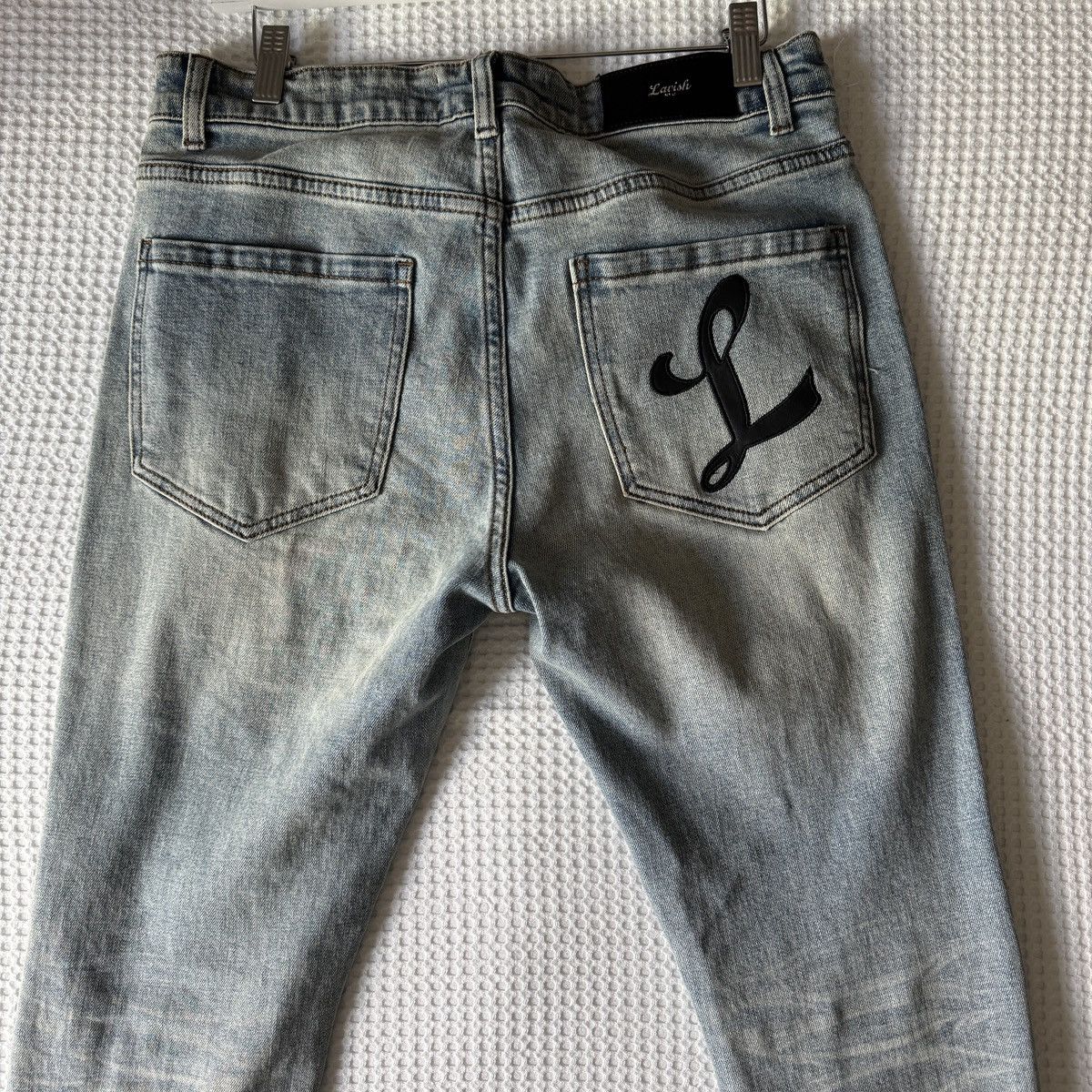 Other LavishNYC blue denim jeans Size US 32 / EU 48 - 9 Thumbnail