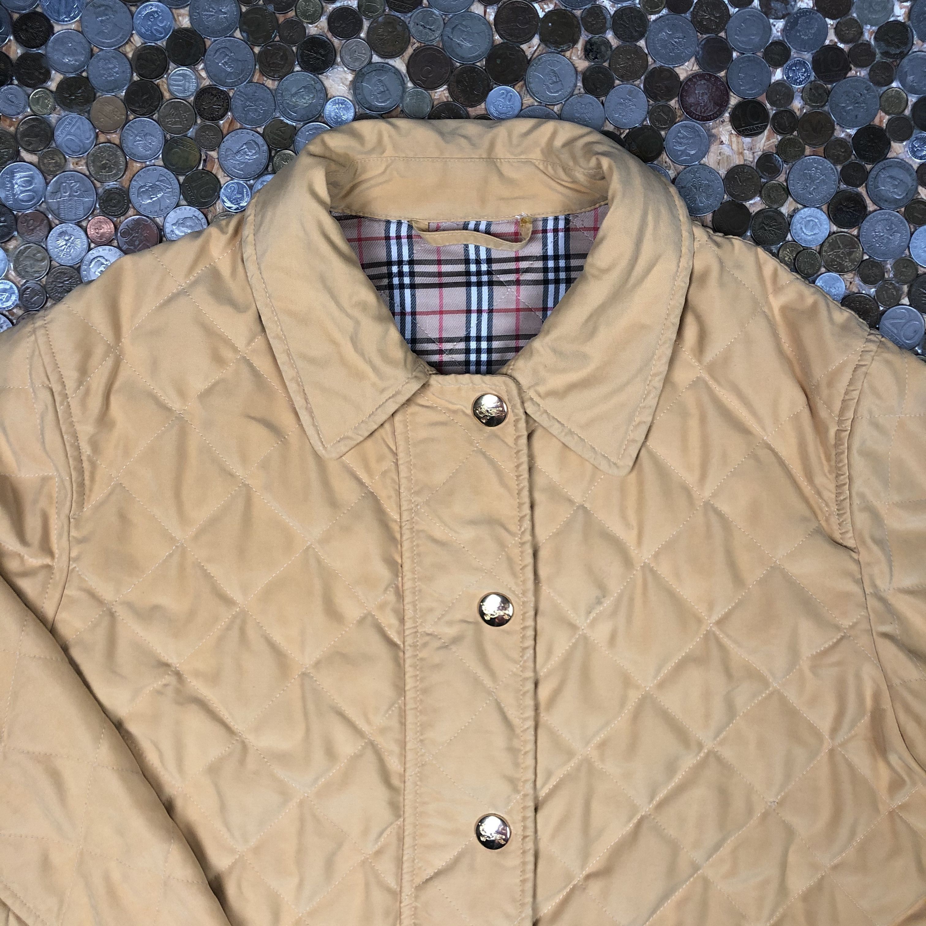 Burberry Burberry Vintage quailited jacket coat 90's Size US L / EU 52-54 / 3 - 2 Thumbnail