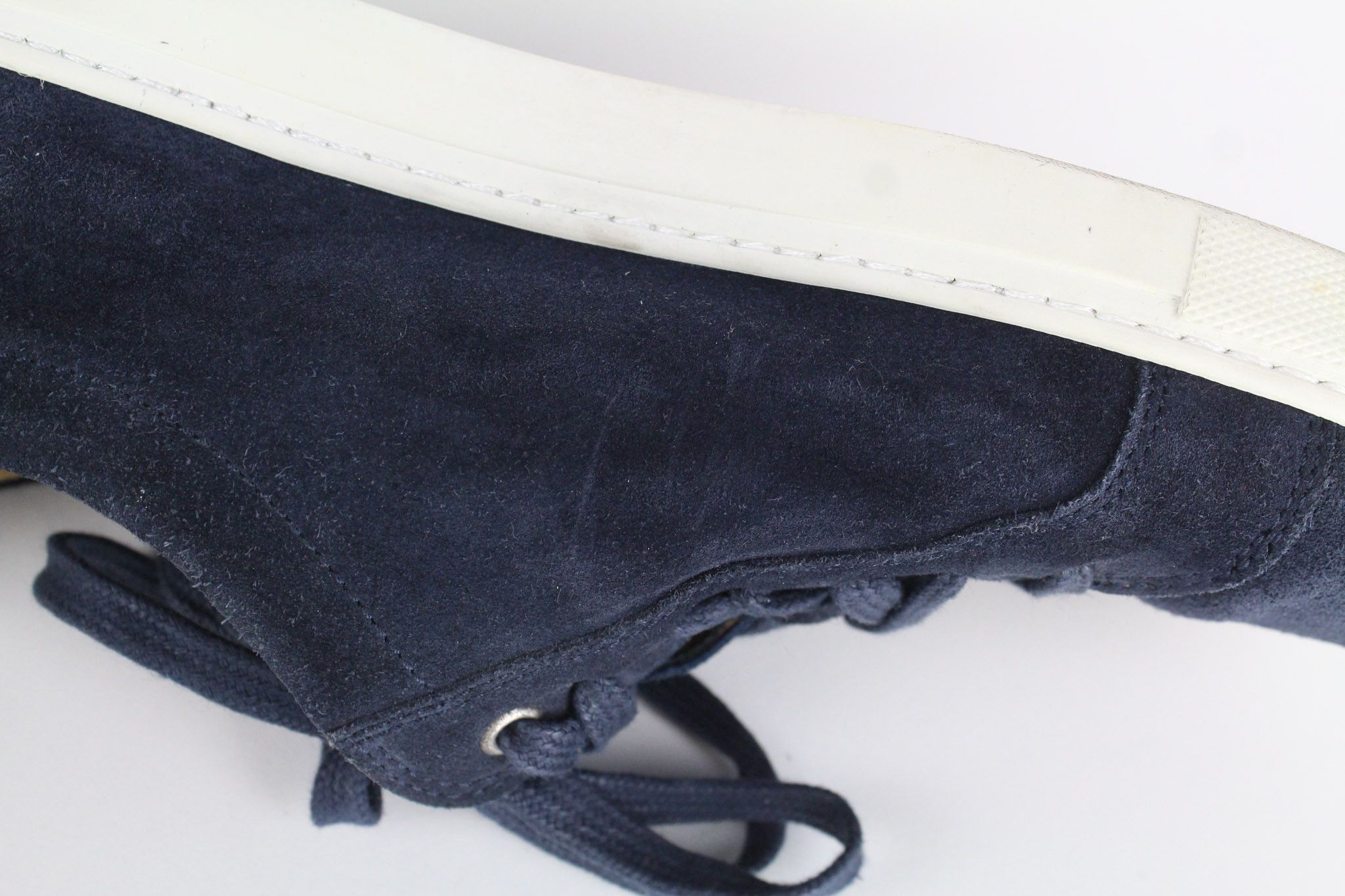 Suitsupply EU40 Marine Blue Suede Calf Leather Sneakers 73287 Size US 7 / EU 40 - 11 Thumbnail
