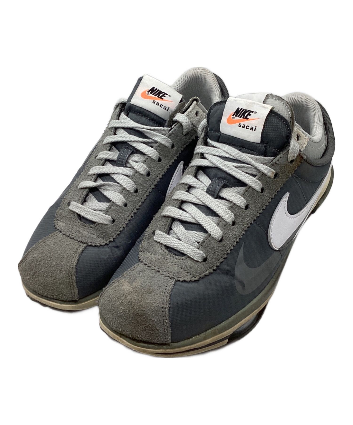 Nike × Sacai NIKE × Sacai ZOOM CORTEZ SP Low-Top Sneakers Gray 