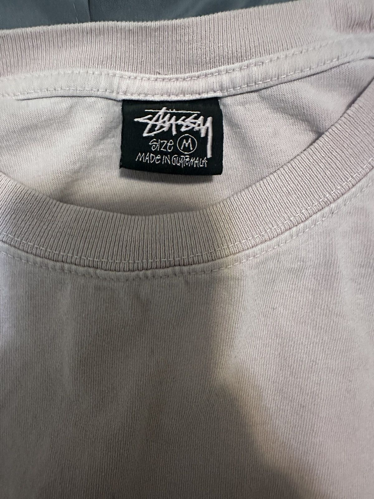 Stussy STÜSSY BOKAY PIGMENT DYE TEE Size M/Medium Blush Size US M / EU 48-50 / 2 - 3 Thumbnail