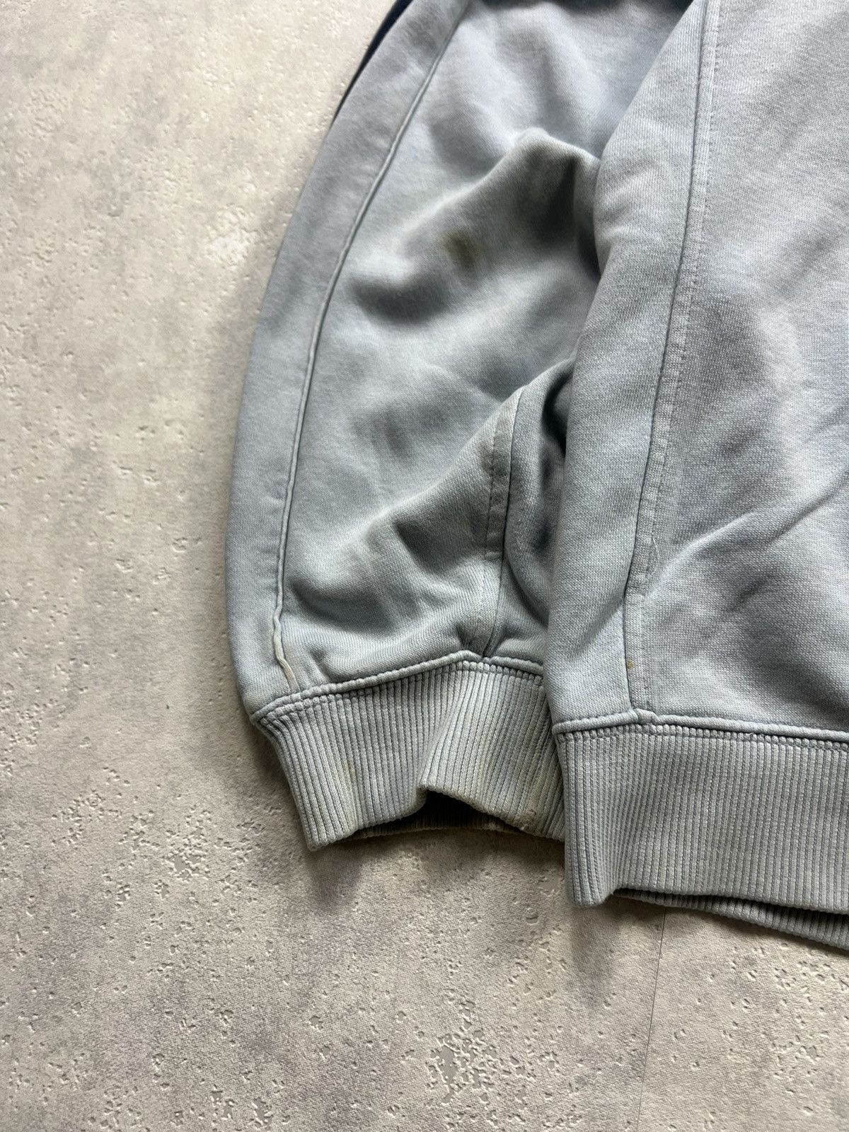 Nike 00’s NIKE BOXY BOG SWOOSH LOGO Y2K DISTRESSED HOODIE Size US XL / EU 56 / 4 - 4 Thumbnail