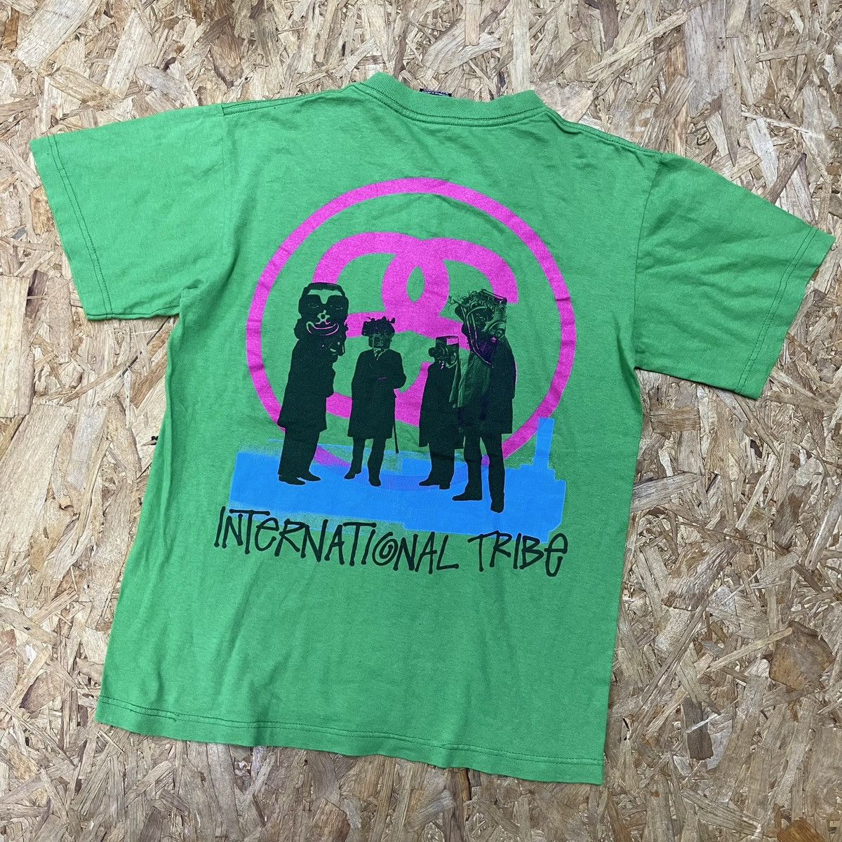 Stussy STUSSY INTERNATIONAL TRIBE HIP HOP STREETWEAR T SHIRT Size US M / EU 48-50 / 2 - 3 Thumbnail