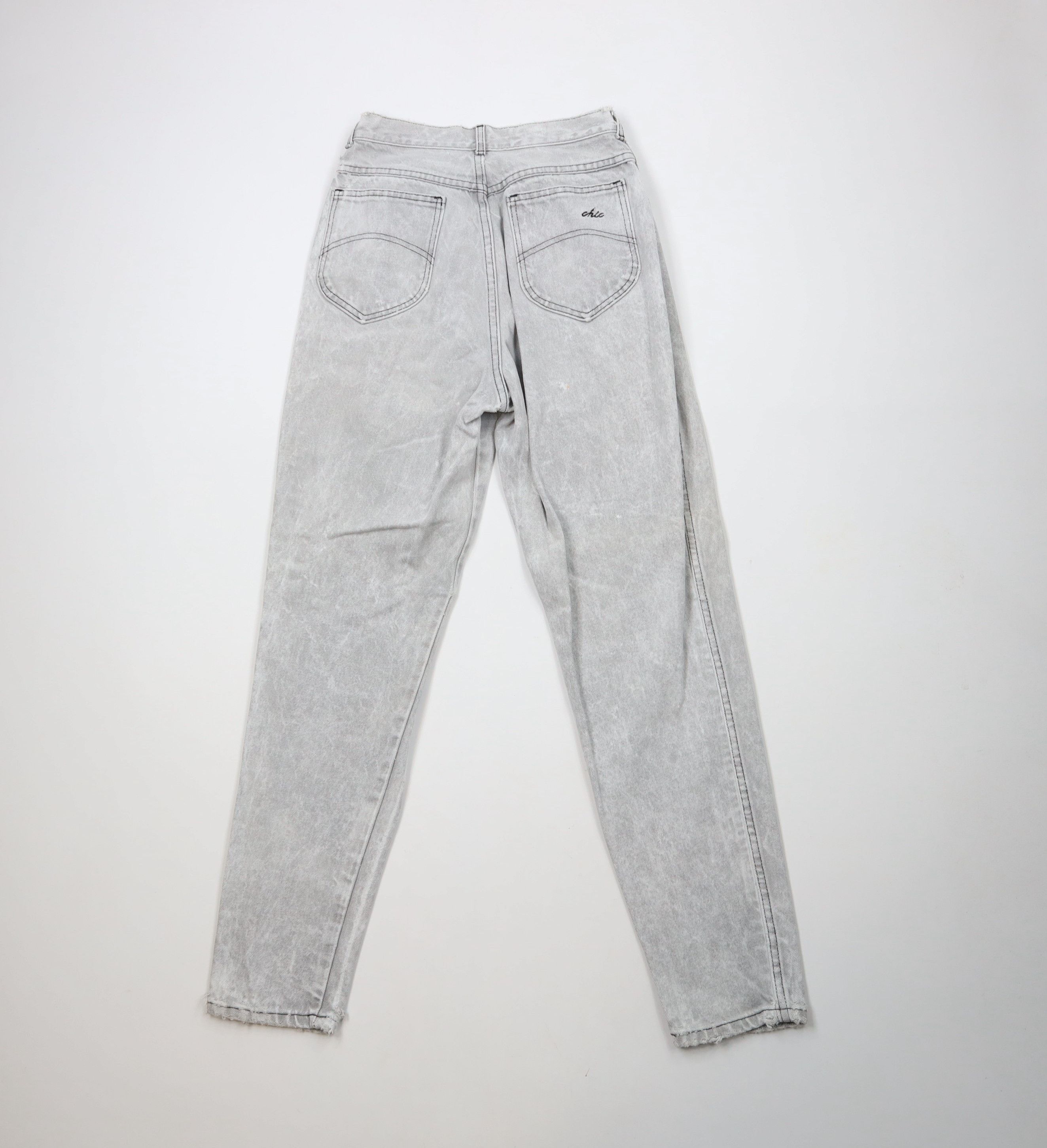 Vintage Vintage 90s Streetwear Acid Wash Tapered Leg Jeans USA Size 32" / US 10 / IT 46 - 11 Thumbnail