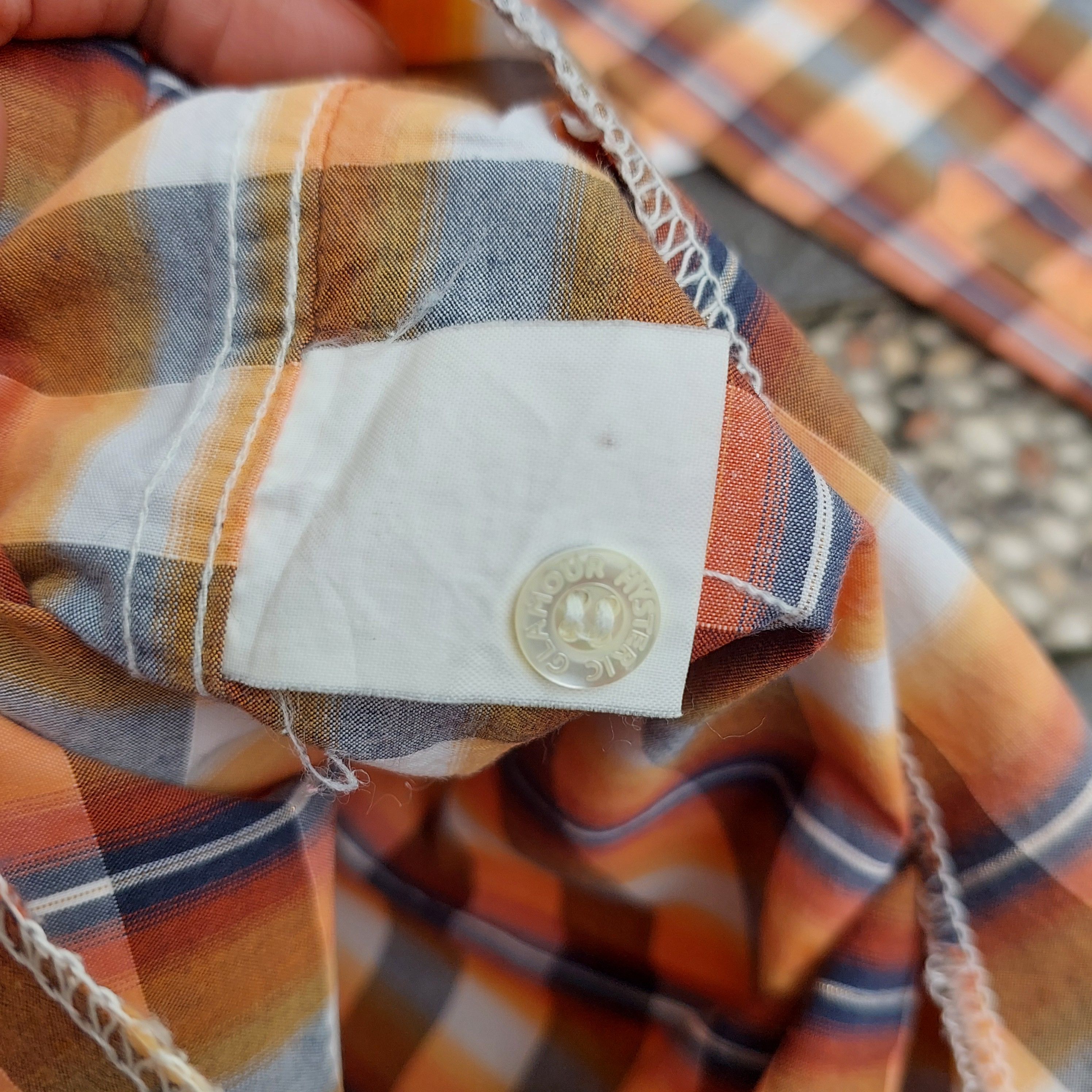 Hysteric Glamour Hysteric Glamour Plaid pearl button L/s shirt Size US M / EU 48-50 / 2 - 9 Thumbnail