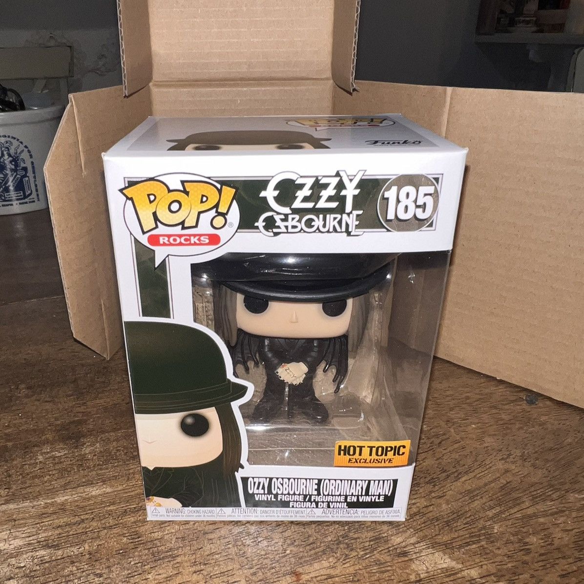 Hot Topic NEW Funko Pop Rocks Ozzy Osbourne Ordinary Man #185 Size ONE SIZE - 7 Thumbnail