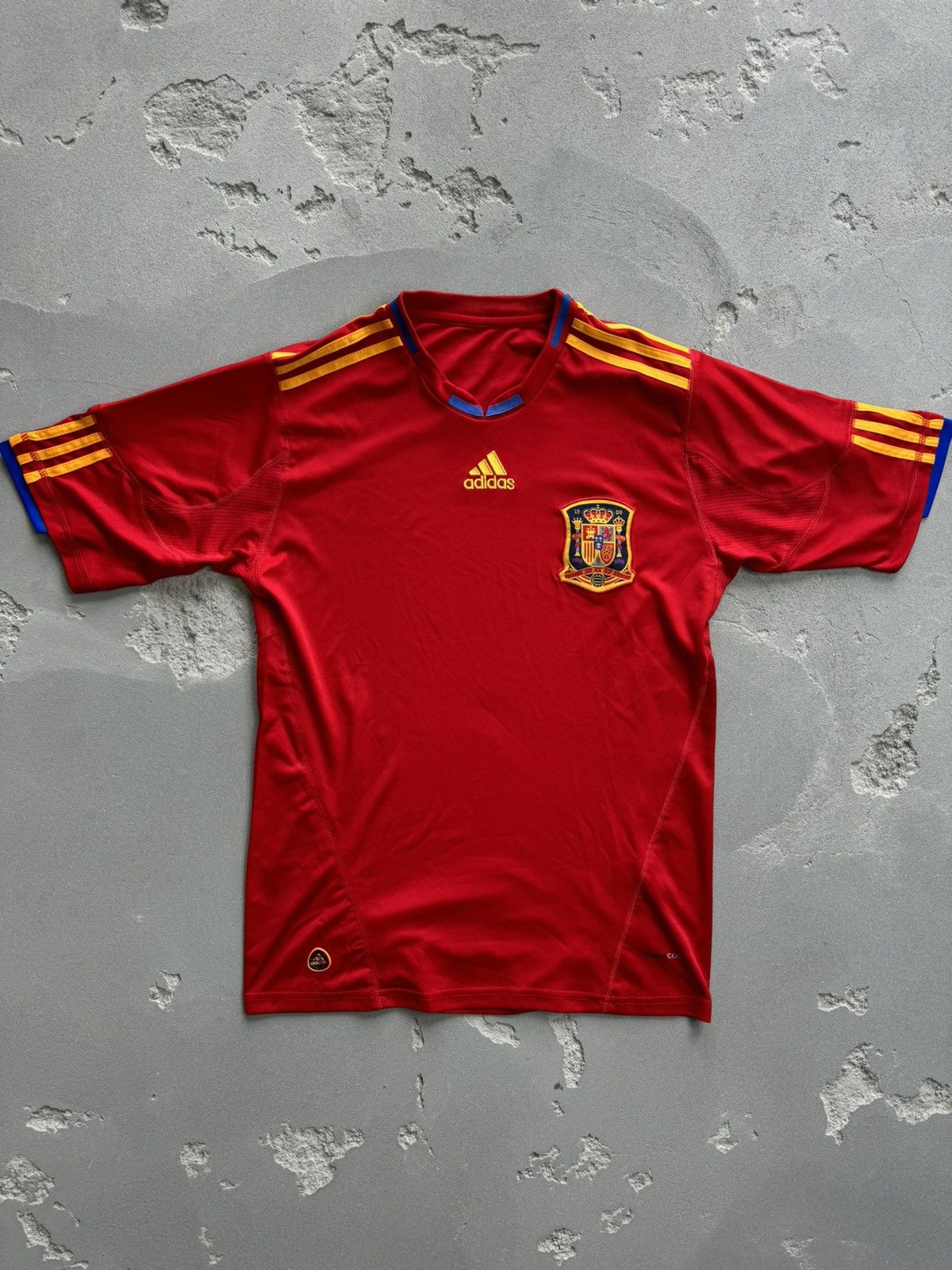 Adidas Adidas Spain 2009 Home Football Jersey Y2K BLOCKCORE Size US L / EU 52-54 / 3 - 1 Thumbnail