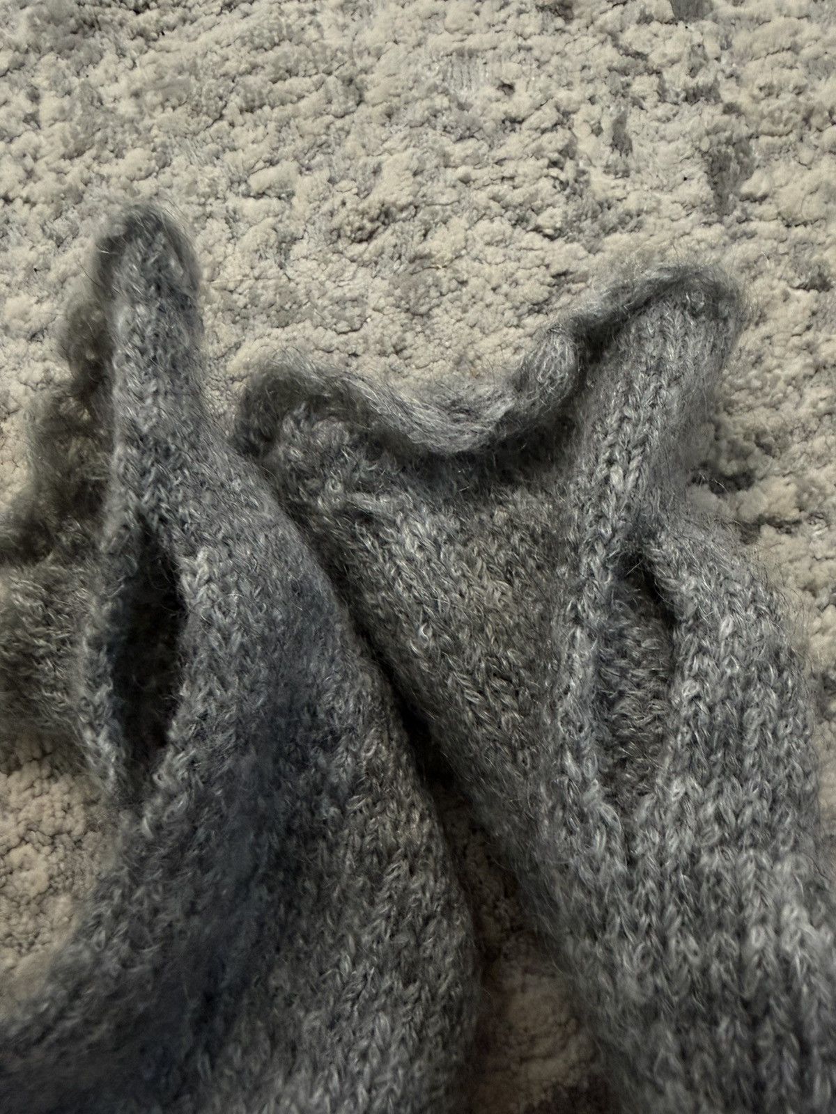 Number (N)ine FW09 "A Closed Feeling" Knit Distressed Arm Warmers (2) Size ONE SIZE - 7 Thumbnail