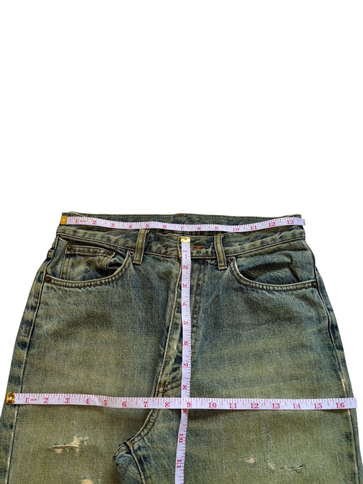 Japanese Brand Vintage Japanese Brand Mud Wash Distressed Jeans Size US 28 / EU 44 - 12 Thumbnail