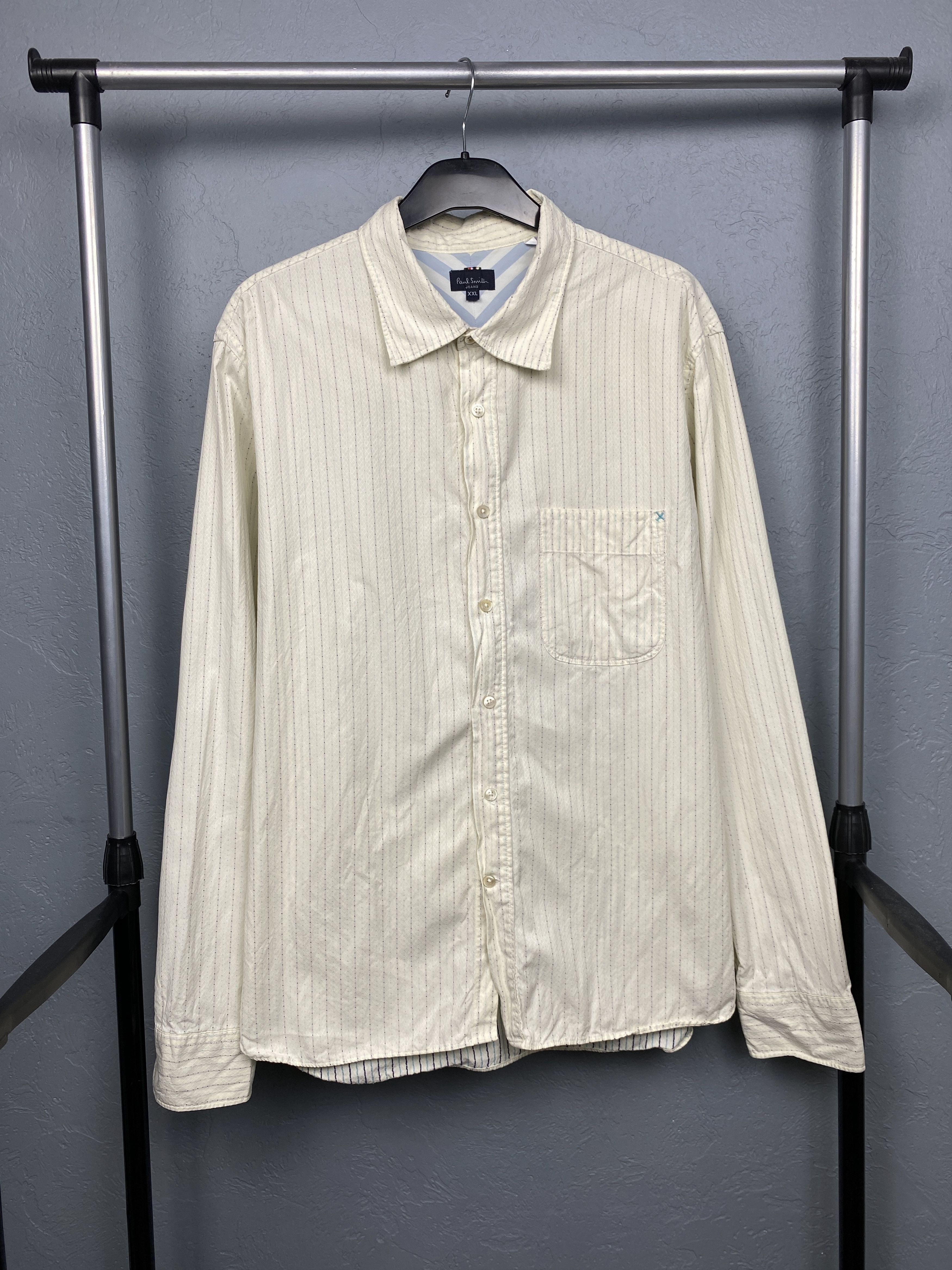 Paul Smith Paul Smith Jeans Vintage Mens Long Sleeve Shirt Size US XXL / EU 58 / 5 - 1 Thumbnail