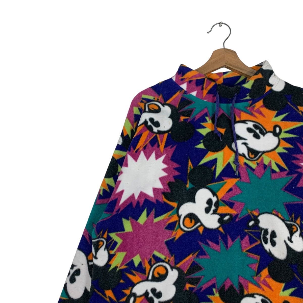Disney Disney Mickey Mouse All Over Print Pullover Fleece #1242-C56 Size US M / EU 48-50 / 2 - 6 Thumbnail