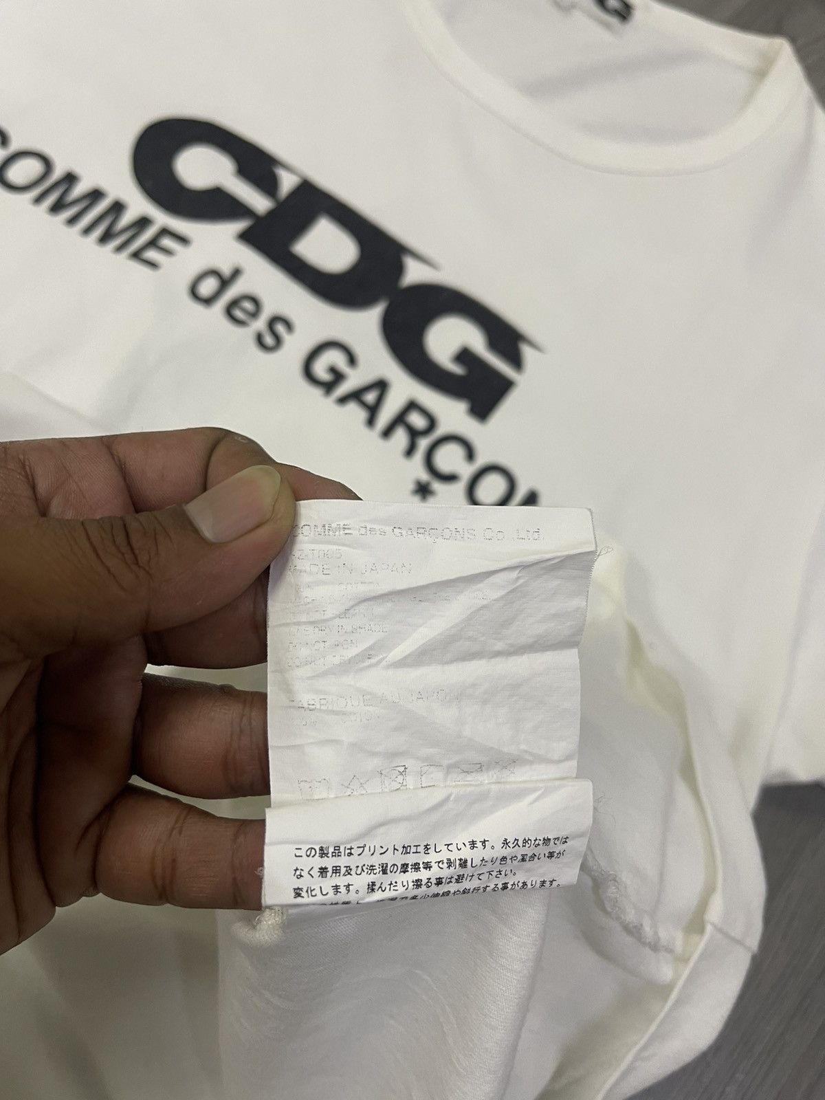 Comme des Garcons CDG spell out shirt Size US M / EU 48-50 / 2 - 6 Thumbnail