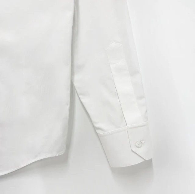 Celine 24SS Loose Shirt White Cotton Poplin Triomphe Sz 38 Size US S / EU 44-46 / 1 - 4 Thumbnail