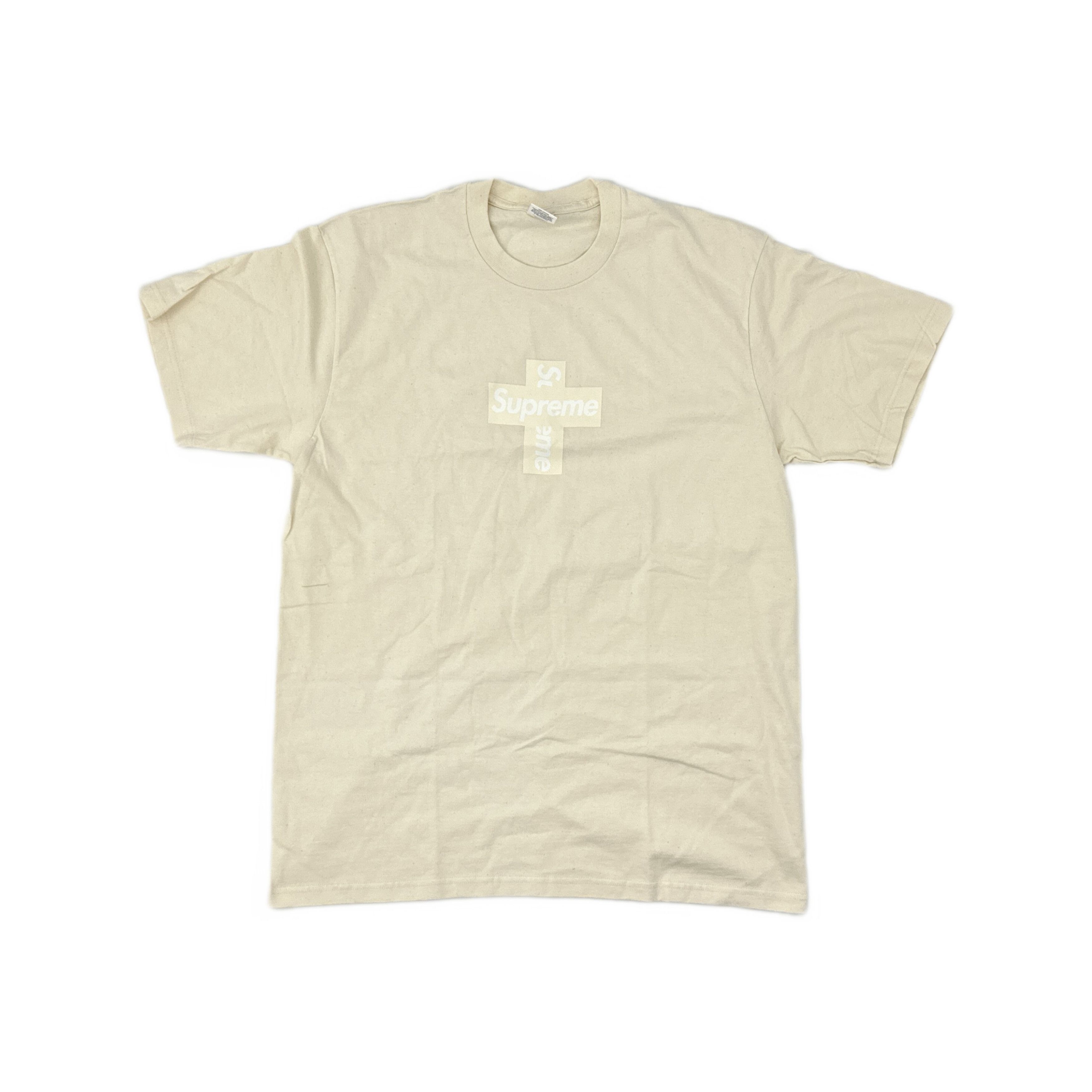 Supreme Supreme Cross Box Logo Tee Size L Size US L / EU 52-54 / 3 - 1 Thumbnail