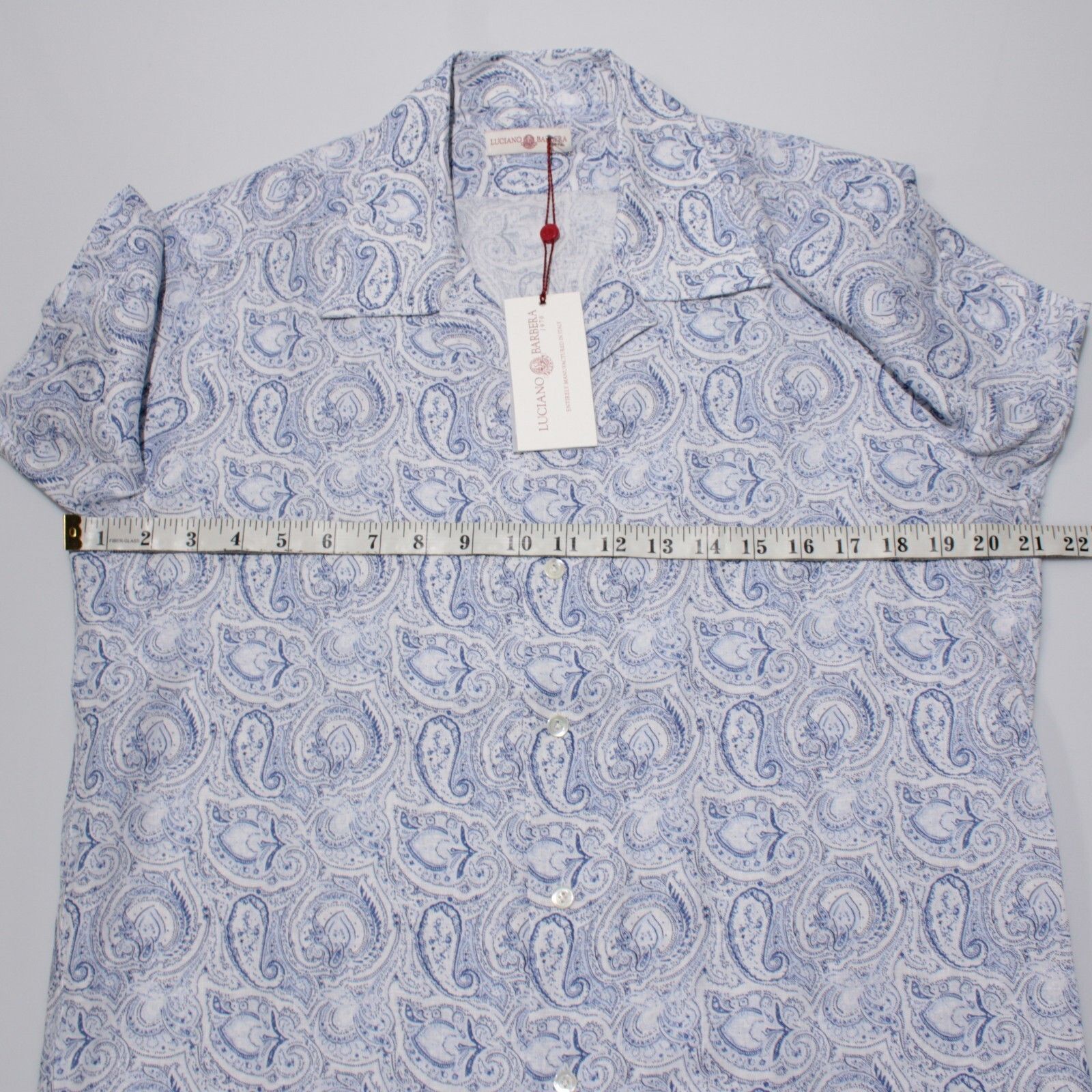 Luciano Barbera Luciano Barbera New with tags Shirt Size M US In Blue Size US M / EU 48-50 / 2 - 6 Thumbnail