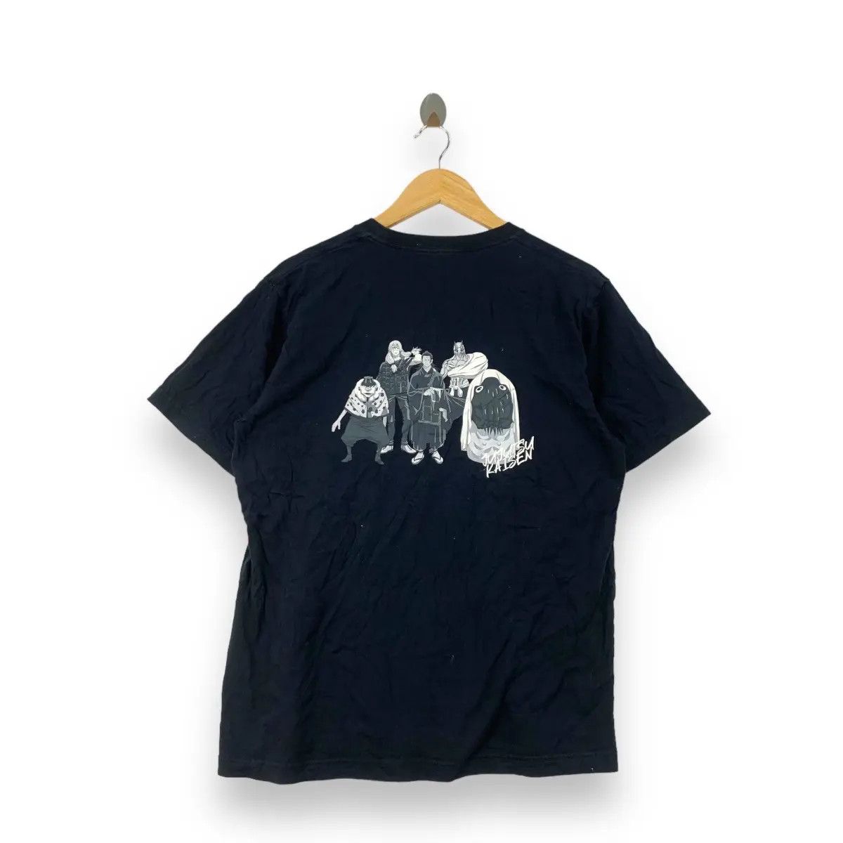 Uniqlo JUJUTSU KAISEN x UNIQLO Anime Gege Akutami Tee Shirt Top Size US L / EU 52-54 / 3 - 3 Thumbnail