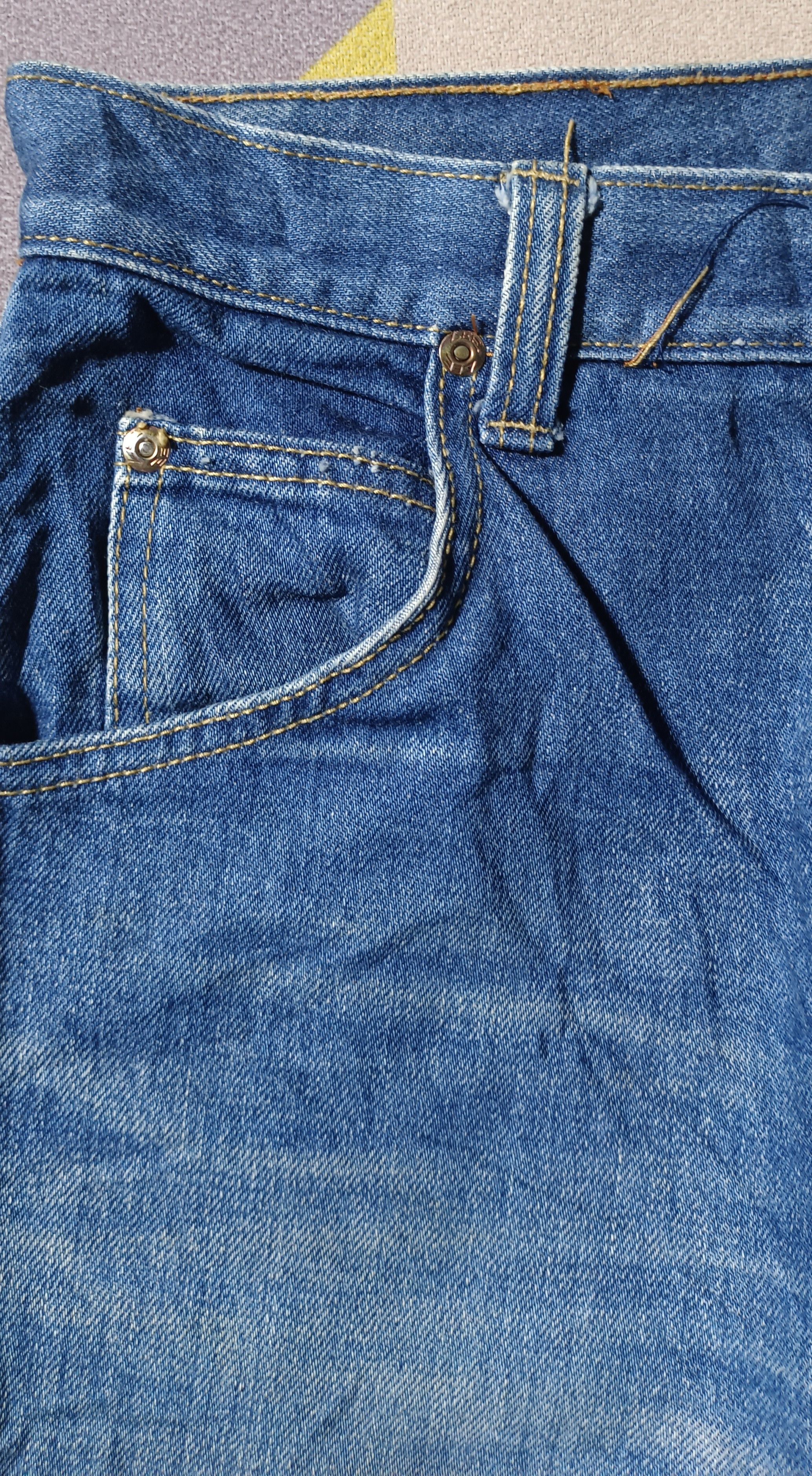 Lee Vintage Lee Riders ®MR Talon Zipper Denim Size US 29 - 9 Thumbnail