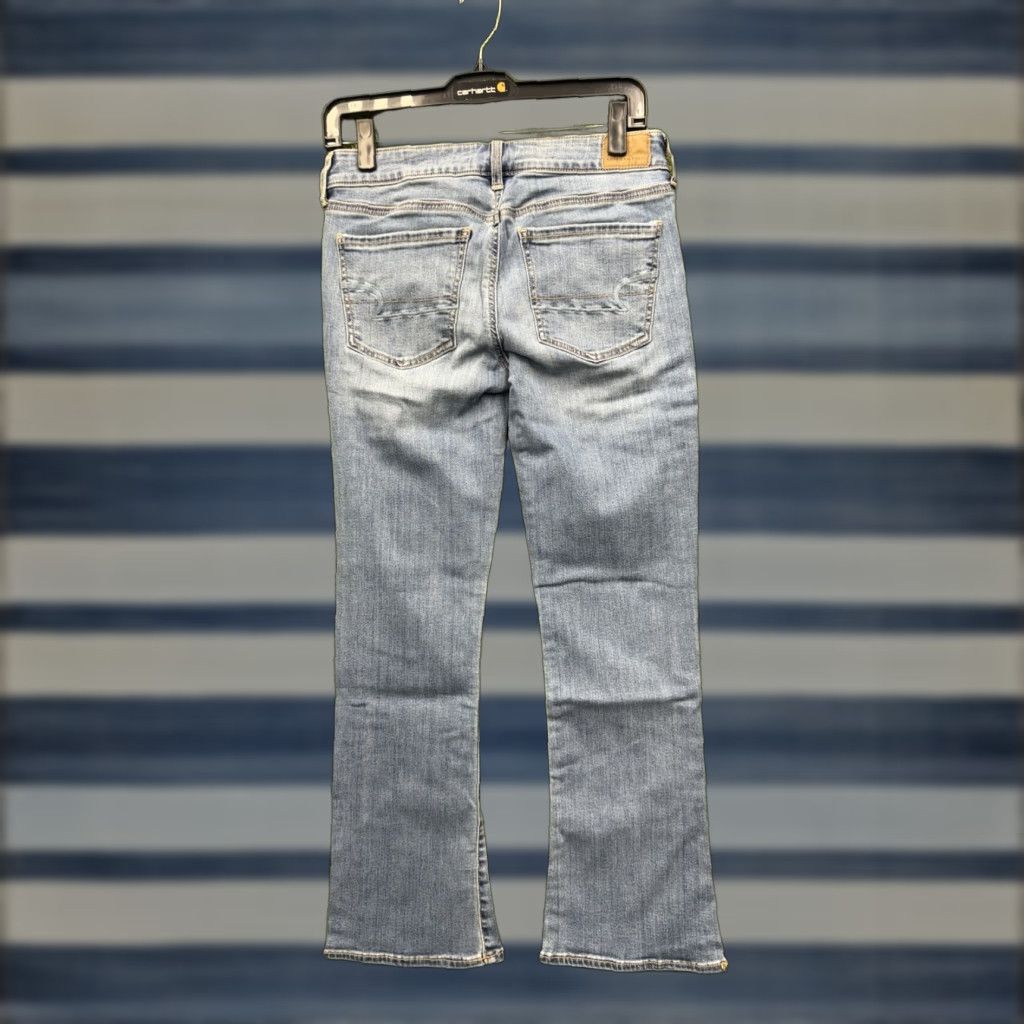 American Eagle Outfitters VINTAGE American Eagle Outfitters Women’s Skinny Kick Jeans Size 6 High Rise Denim Blue Casual 90s Size 28" / US 6 / IT 42 - 1 Thumbnail