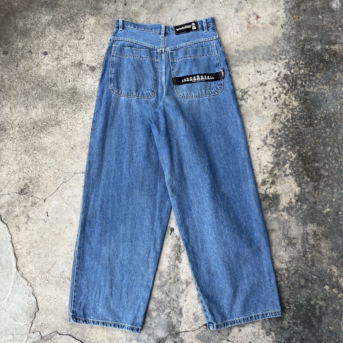 Alien Workshop Vintage 90s Alien Workshop Baggy Y2K denim Size US 31 - 5 Thumbnail