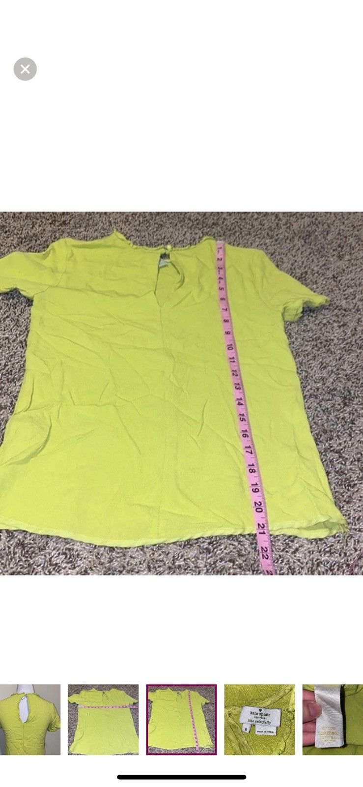 Kate Spade Kate spade adra top size 0 Size XS / US 0-2 / IT 36-38 - 6 Thumbnail