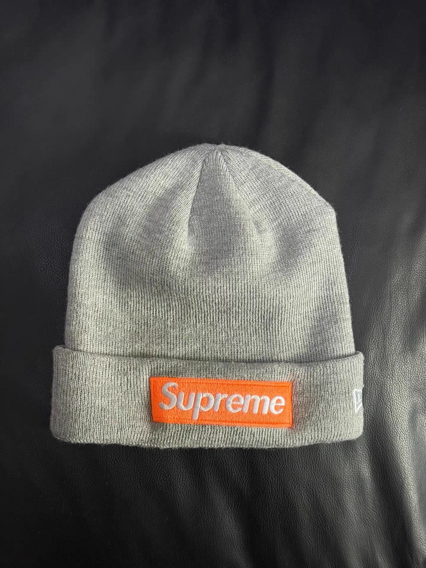 Supreme Supreme x New Era FW18 Week 12 Box Logo Beanie Ｑ20 Size ONE SIZE - 1 Thumbnail