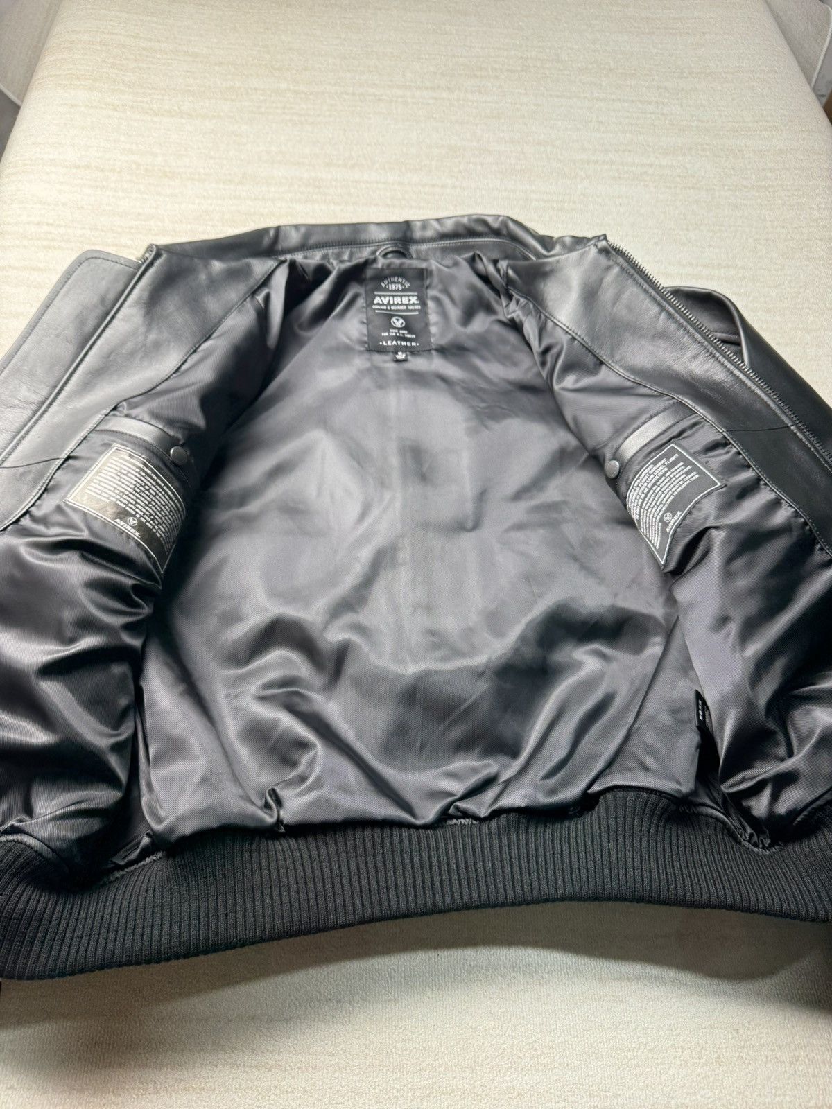 Avirex London exclusive icon leather jacket Size US M / EU 48-50 / 2 - 5 Thumbnail