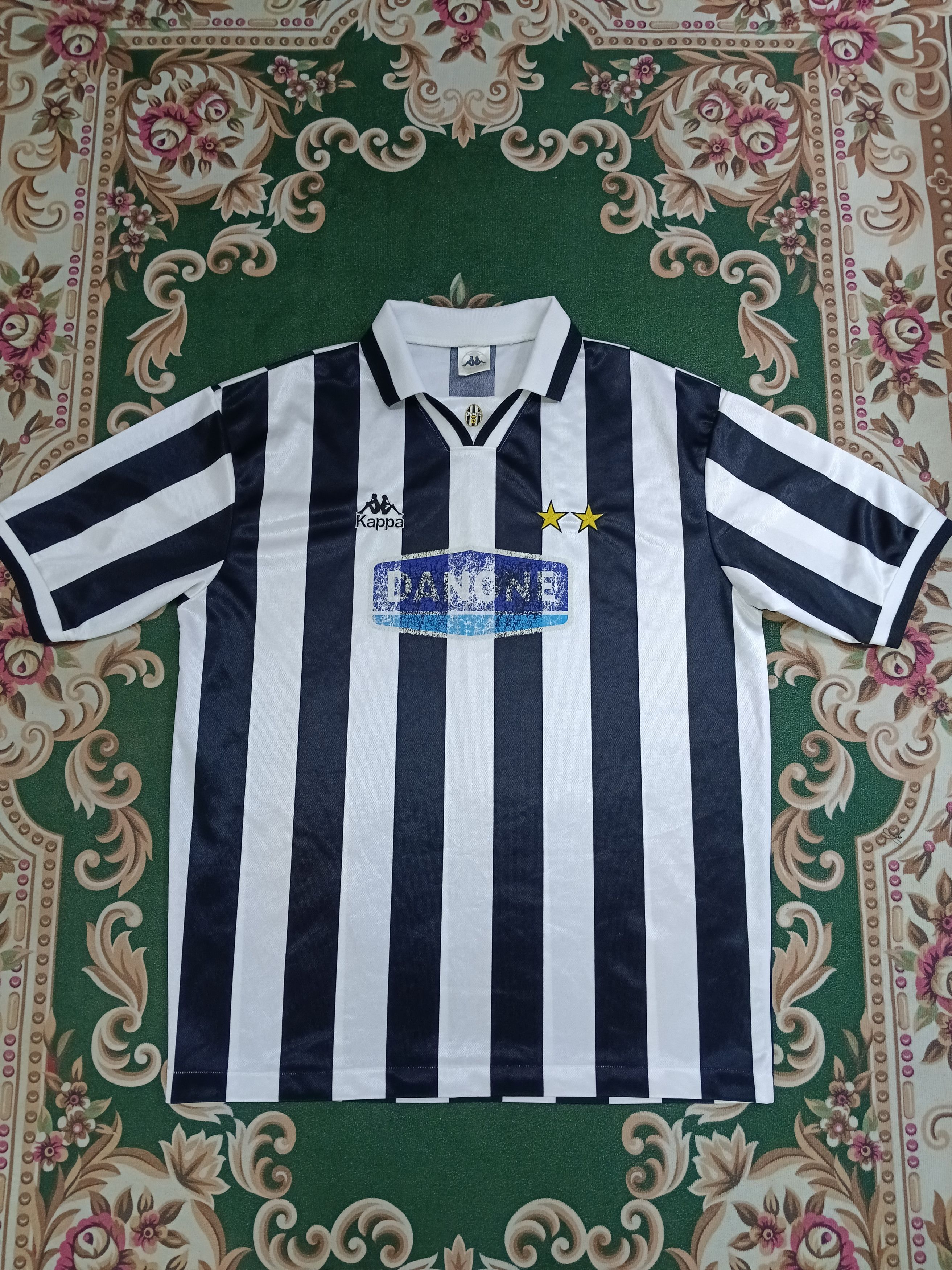 Kappa × Vintage VINTAGE 90s KAPPA JUVENTUS JERSEY Size US L / EU 52-54 / 3 - 2 Thumbnail