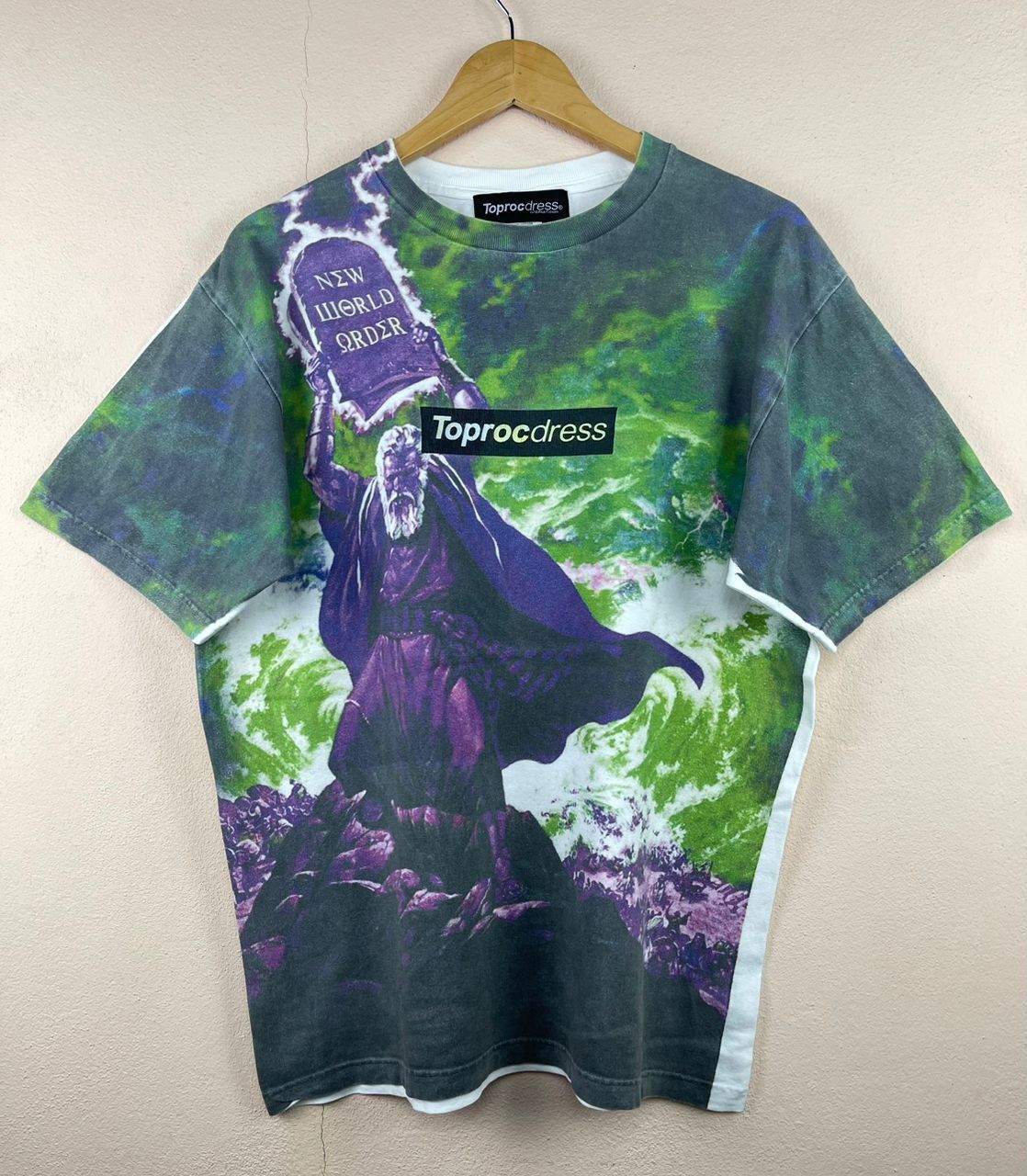 Japanese Brand Toprocdress New World Order Tee Size US XL / EU 56 / 4 - 4 Thumbnail