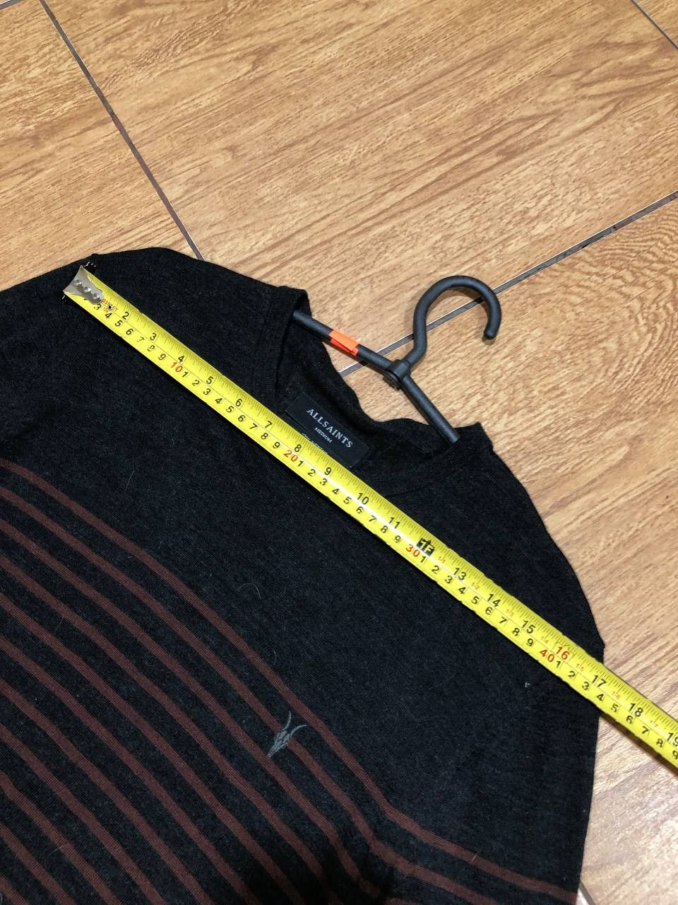 Allsaints Allsaints Striped Sweater Y2K Style Size M Size US M / EU 48-50 / 2 - 8 Thumbnail