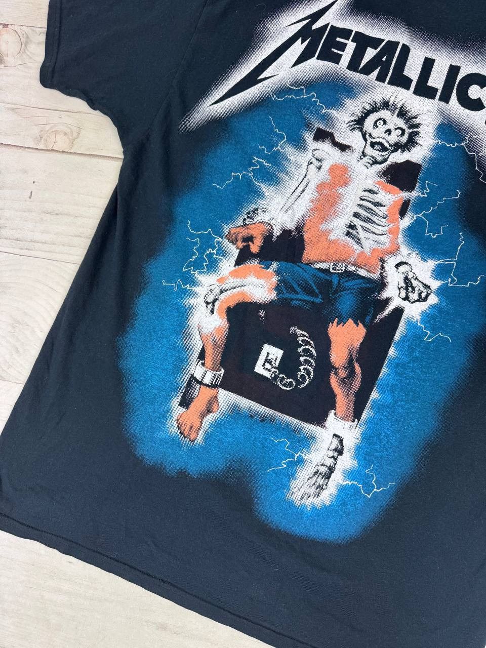 Band Tees Metallica Ride The Lightning 2010 T- Shirt Size US L / EU 52-54 / 3 - 13 Thumbnail