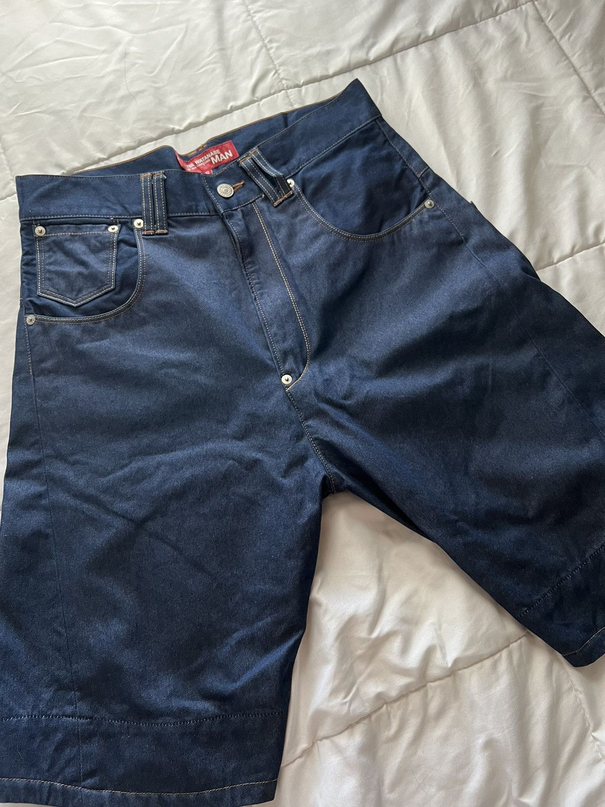 Comme des Garcons Levi’s Comme des garçons MAN Junta Watanabe Denim shorts Size US 30 / EU 46 - 2 Thumbnail