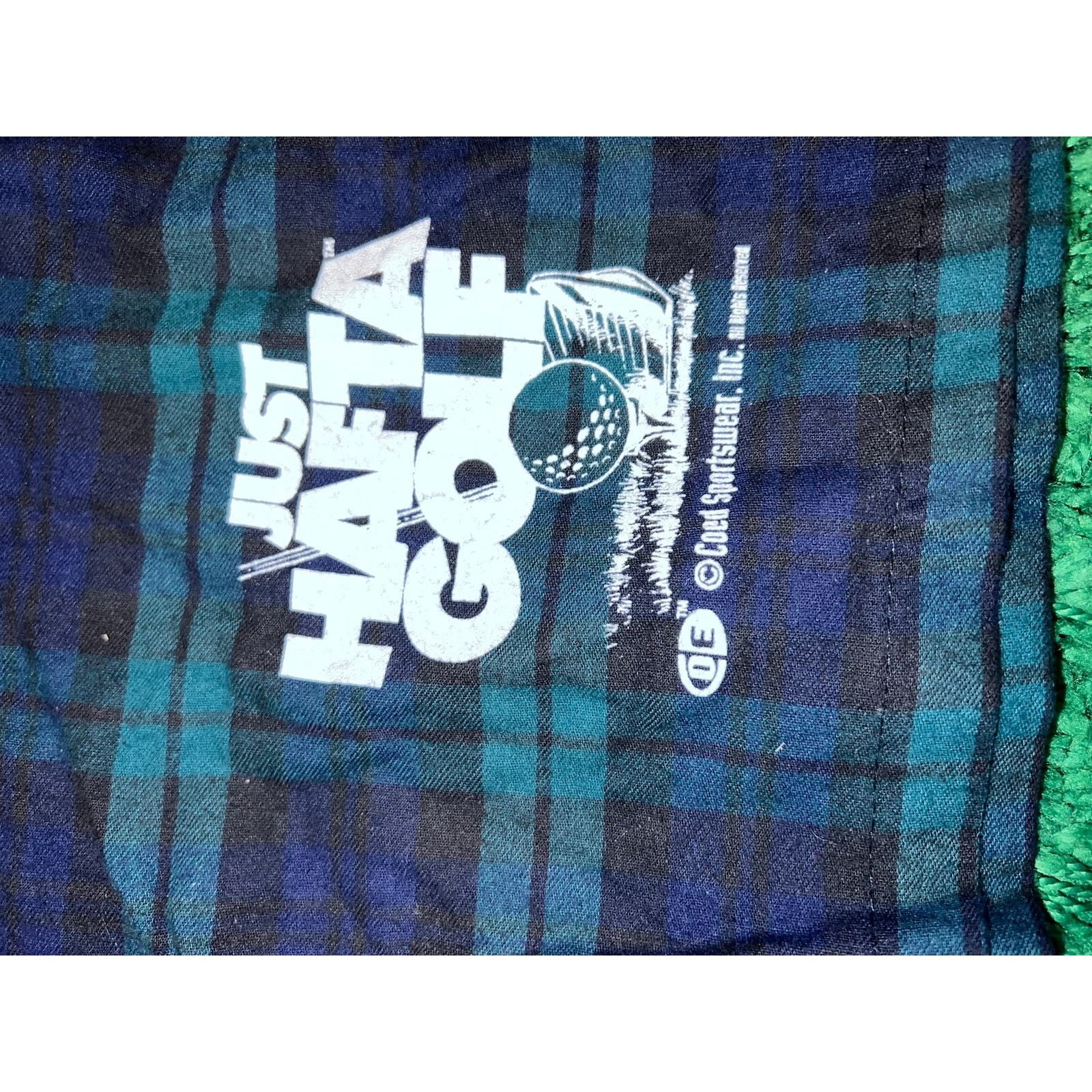 Vintage Vintage Coed Sportswear Just Hafta Golf Green Boxers VTG L Size 32 - 3 Thumbnail