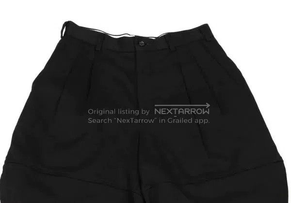 Comme des Garcons Comme Des Garcons size S Black retro arc deformation pants Size 23" - 4 Thumbnail