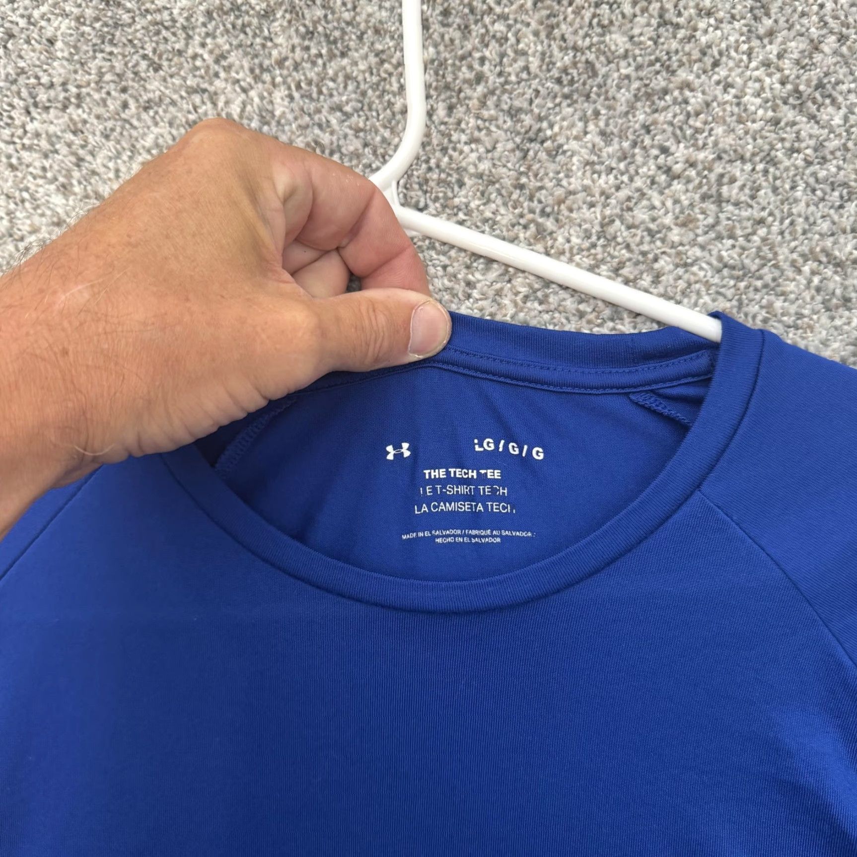 Under Armour Under Armour Shirt Mens L Blue Tech Tee Athletic Performance Loose Fit Top Shirt Mens L Blue Tech Tee Athletic Performance Loose Fit Top Size US L / EU 52-54 / 3 - 4 Thumbnail