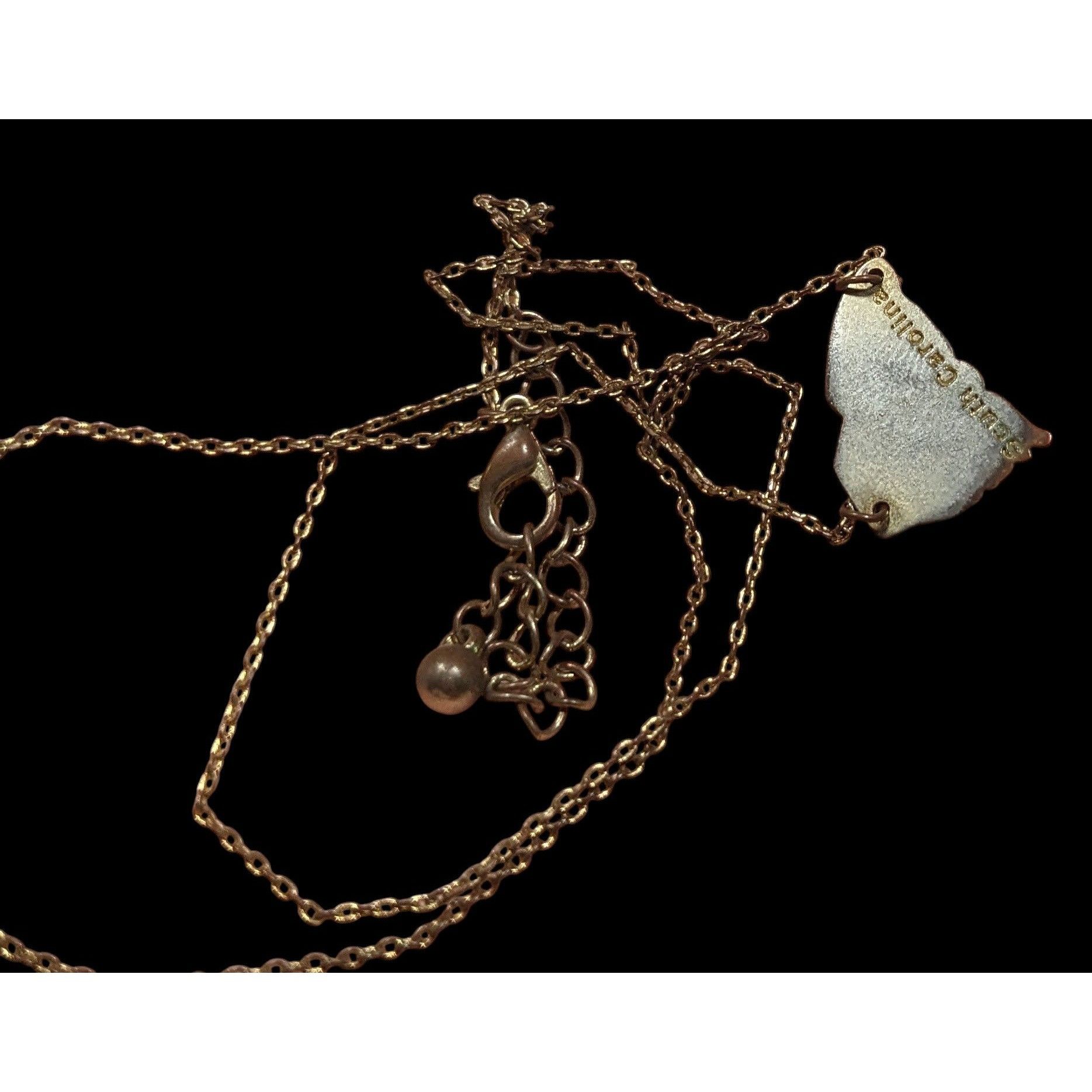 Other Souvenir South Carolina Silver And Gold Tone Pendant Necklac Size ONE SIZE - 4 Thumbnail