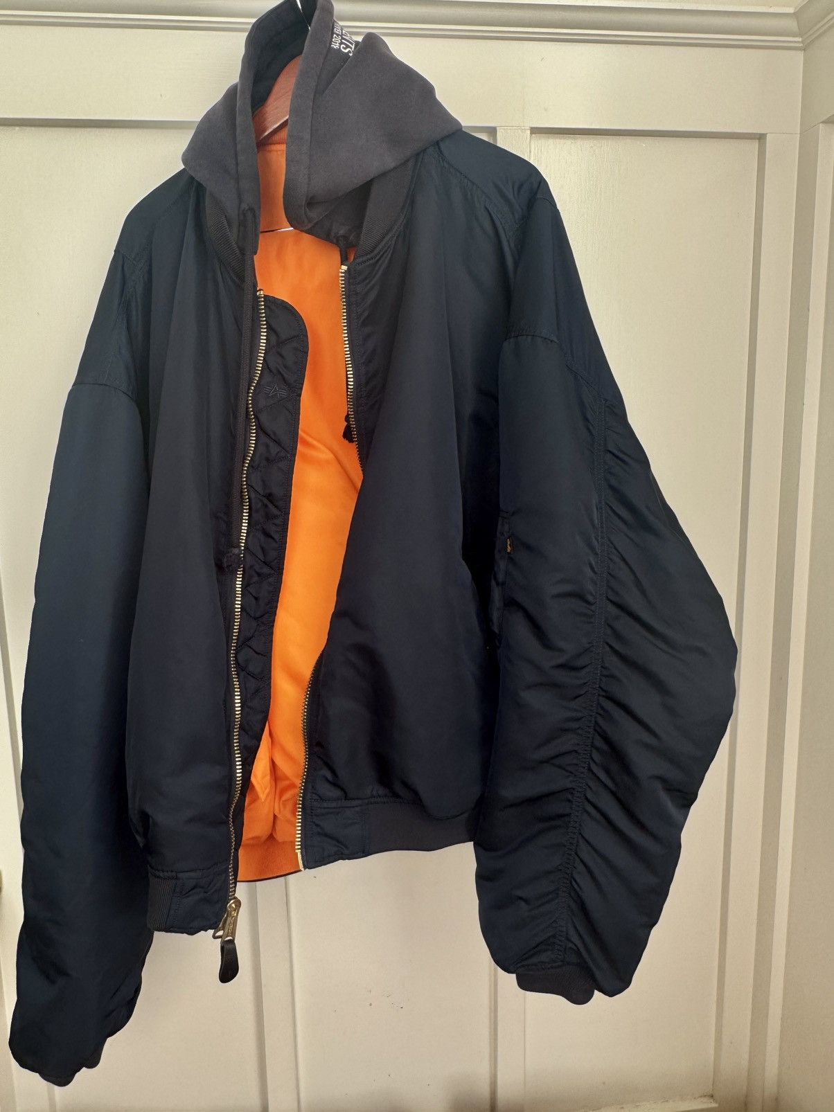 Vetements Vetements 18AW Runway MA-1 Bomber Jacket Size US M / EU 48-50 / 2 - 3 Thumbnail