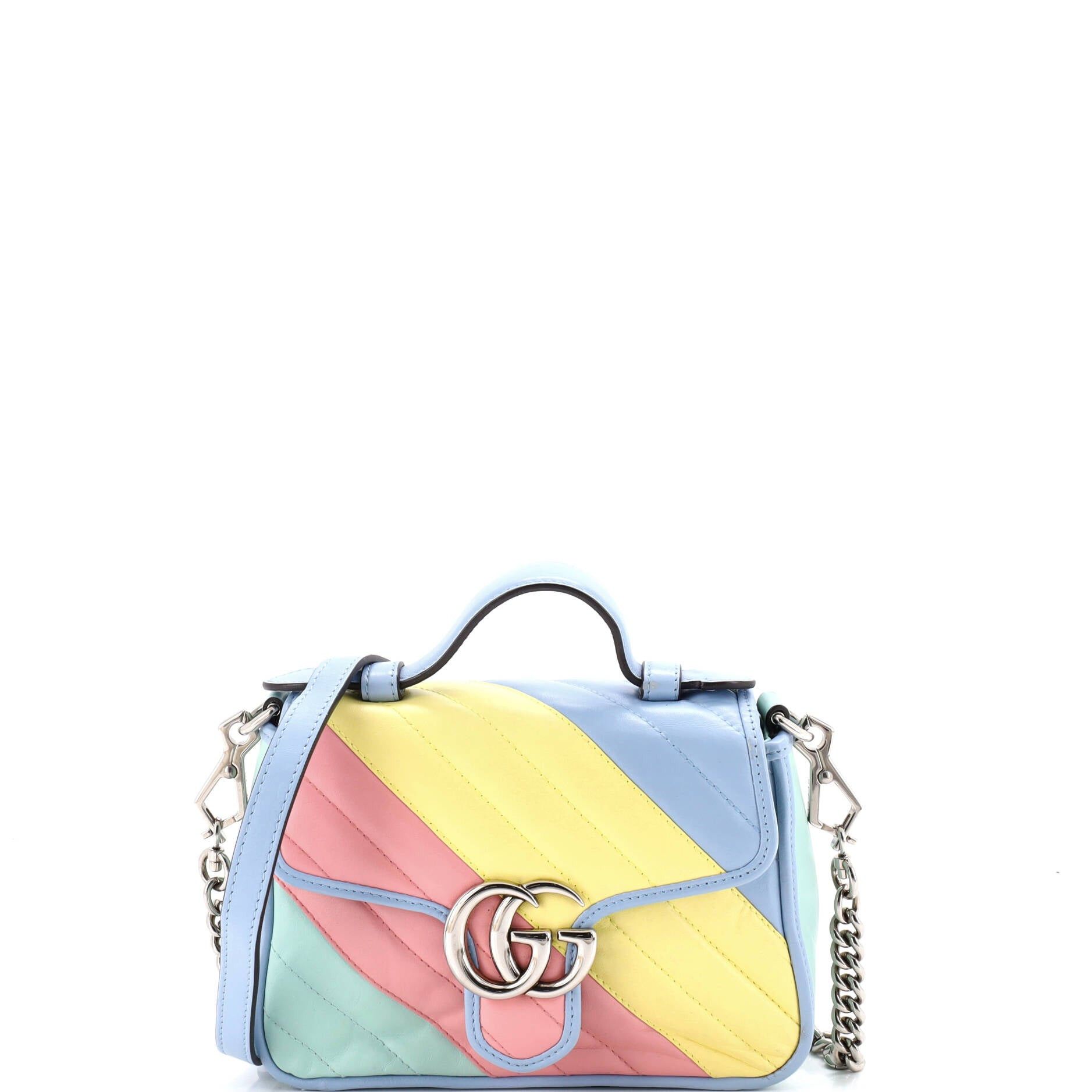 Gucci GG Marmont Top Handle Flap Bag Size ONE SIZE - 1 Thumbnail