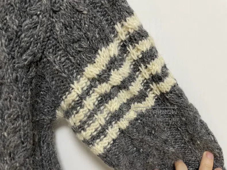 Thom Browne Thom Browne Cashmere cardigan Size US L / EU 52-54 / 3 - 3 Thumbnail