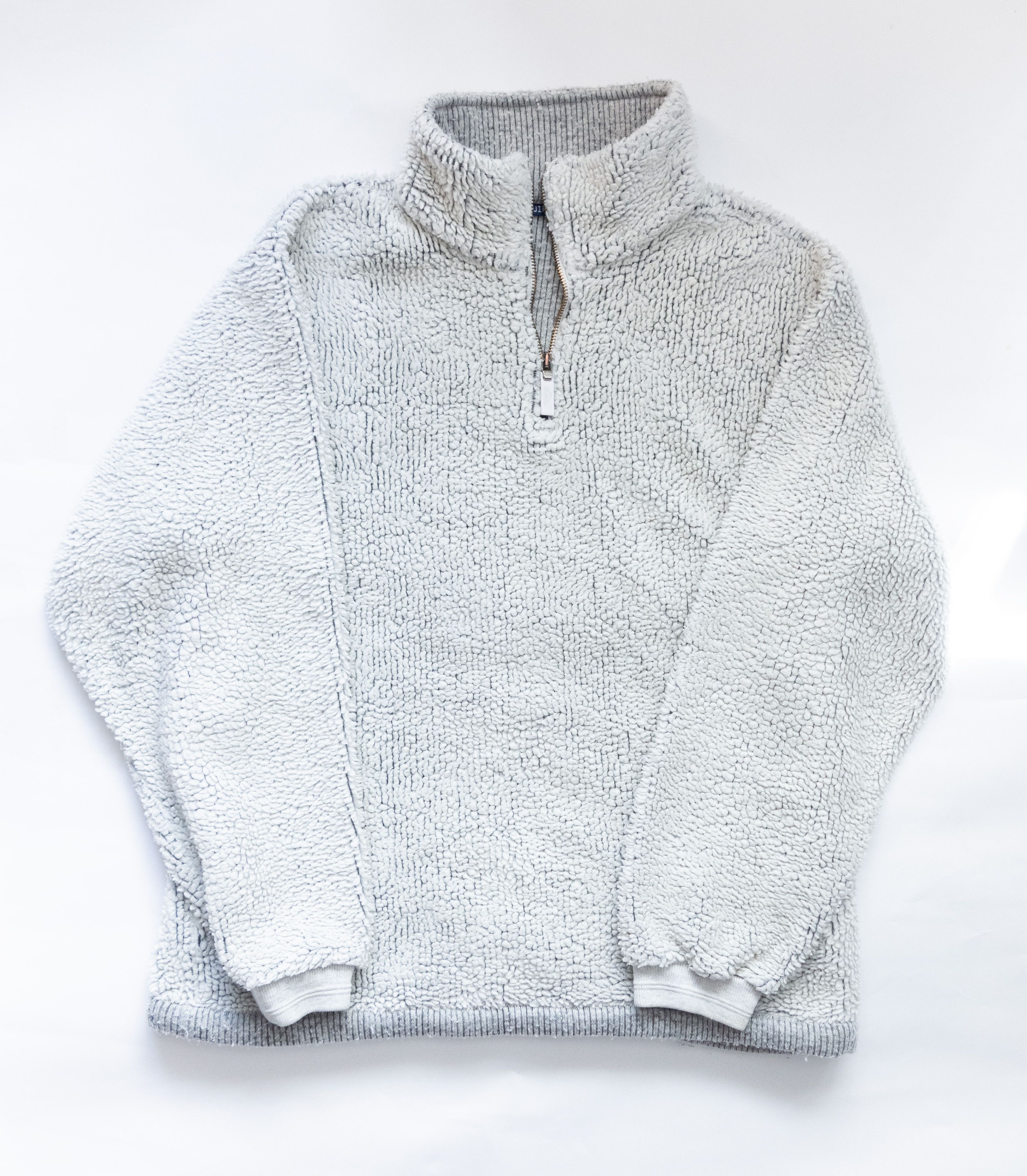 Quiksilver Vintage Y2K/2000s Quiksilver Sherpa Fleece zip Sweater Size US L / EU 52-54 / 3 - 1 Thumbnail