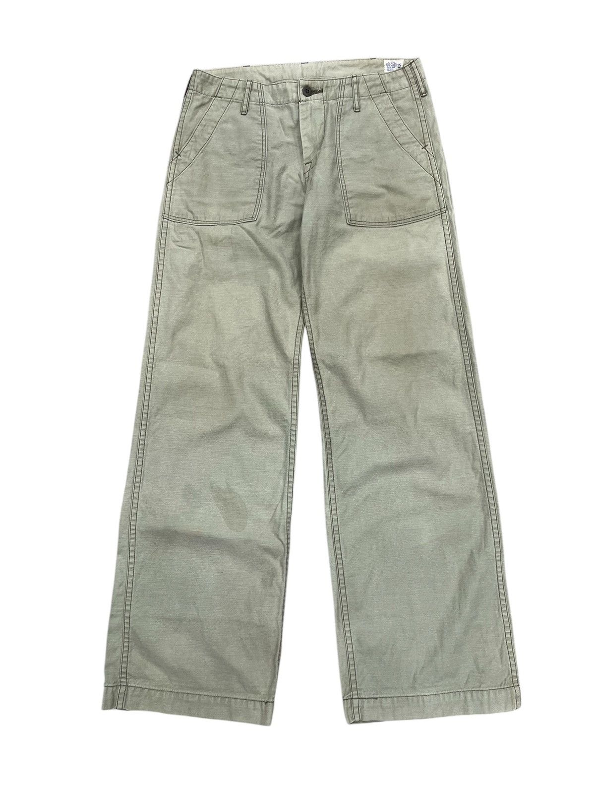 Japanese Brand Orslow Fatigue Military Pants Size US 30 / EU 46 - 1 Thumbnail