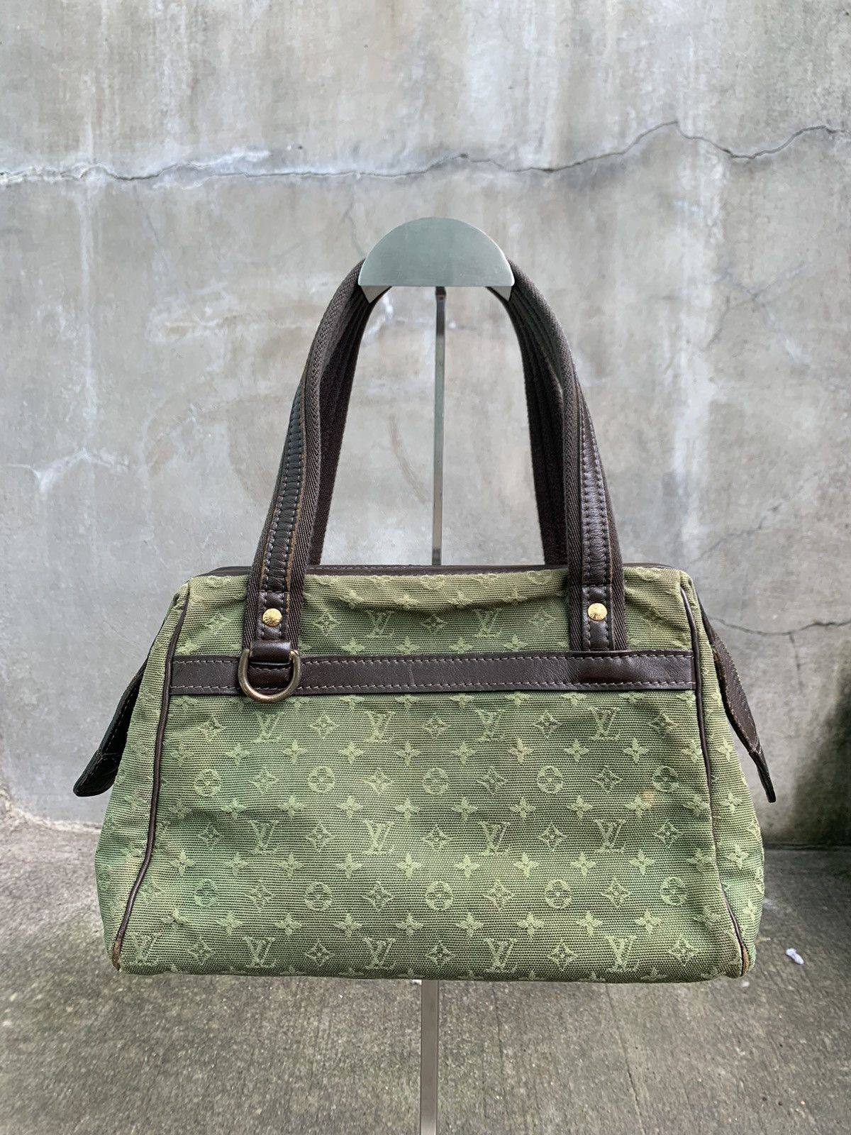 Louis Vuitton Mini Lin Josephine Pm Shoulder Bag in Green, Women's