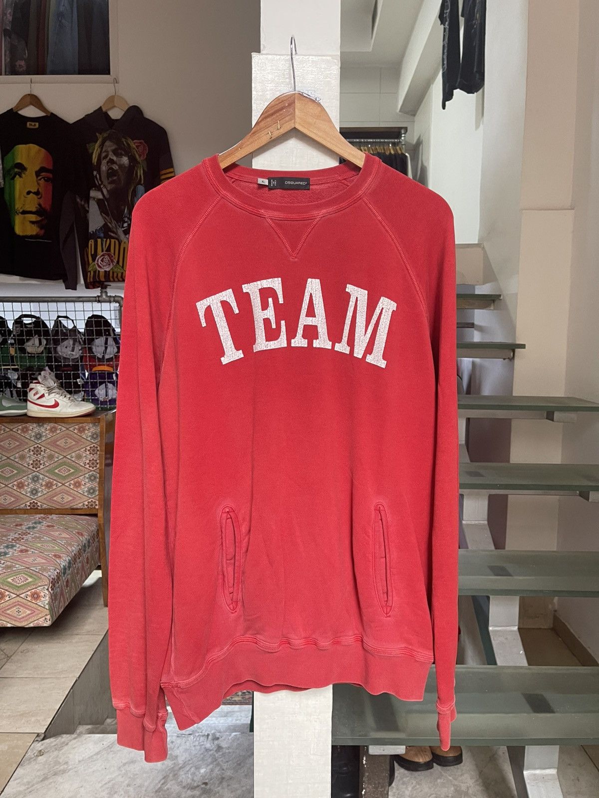 Dsquared2 DSquared Team Sweatshirt Size US XL / EU 56 / 4 - 1 Thumbnail