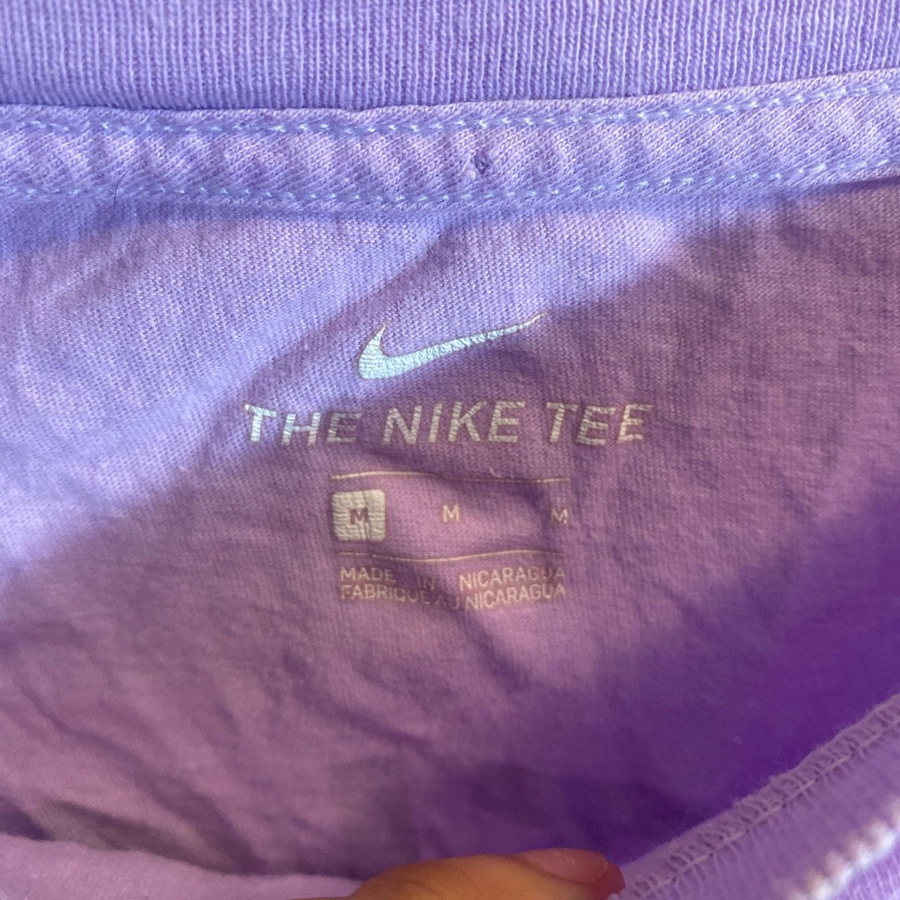 Nike Purple Miami Heat T Shirt Size US M / EU 48-50 / 2 - 3 Thumbnail