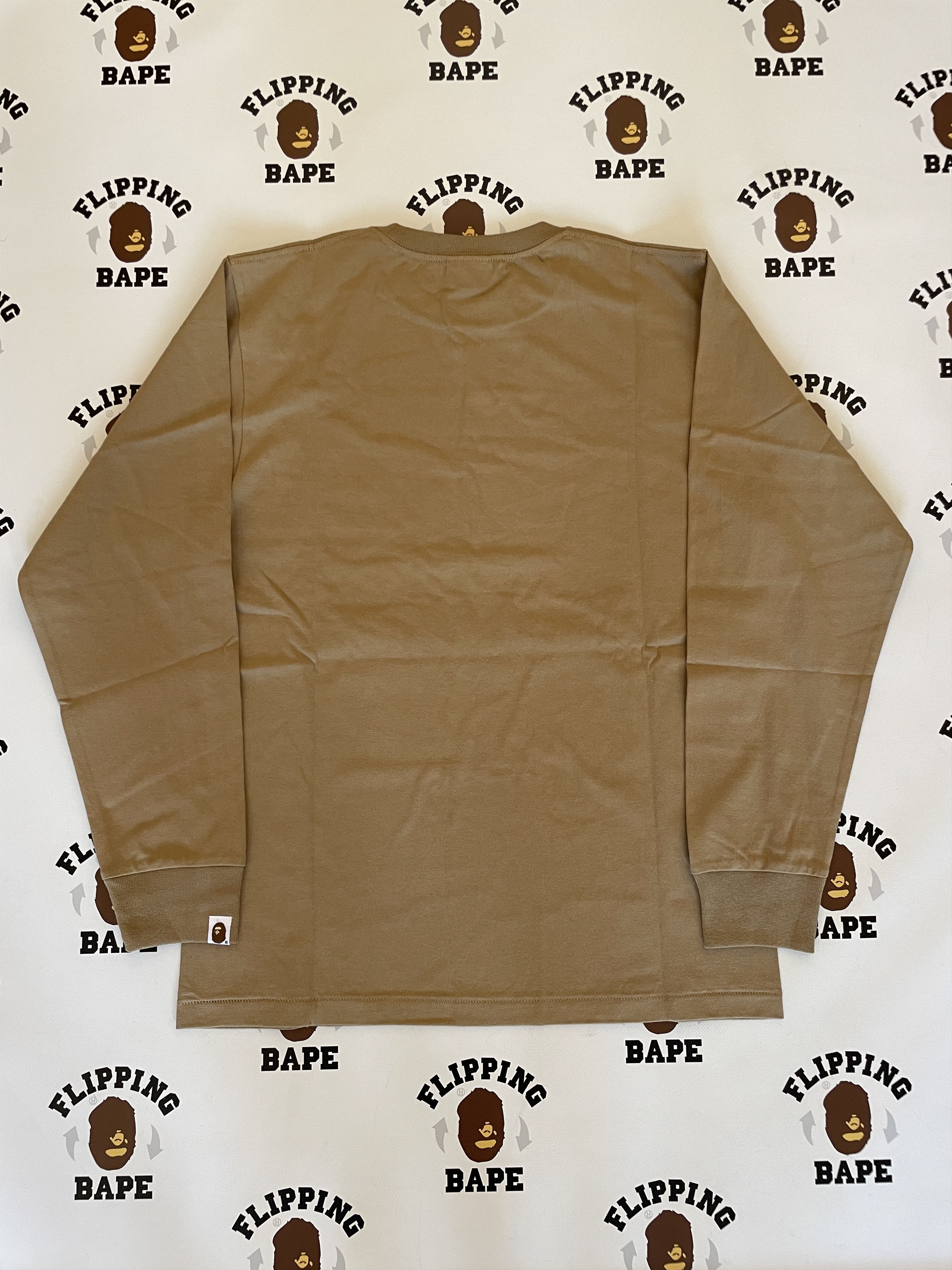Bape BAPE COLLEGE L/S TEE Size US M / EU 48-50 / 2 - 3 Thumbnail