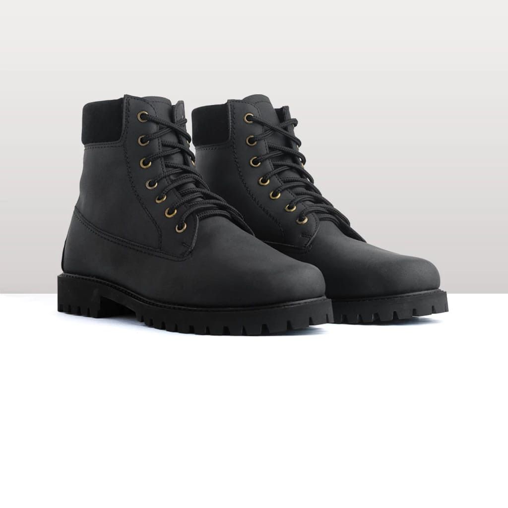 Rider Boot Co. Ascot Combat Biker Boots Size US 10 / EU 43 - 1 Thumbnail