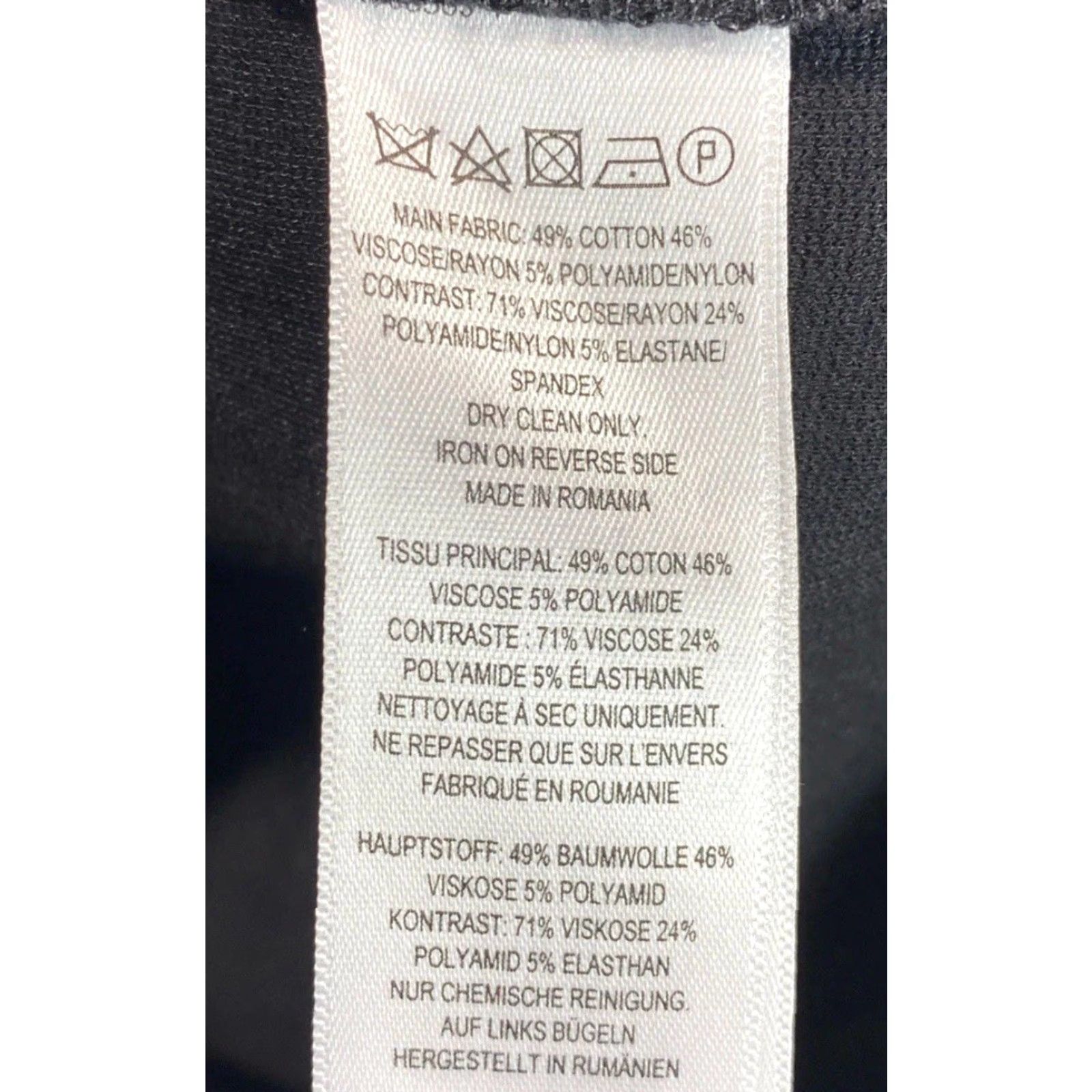 French Connection NEW NWT French Connection Dress Mini Short Sleeve Lace Black Size 6 Womens Regular Spring Casual Daywear Size M / US 6-8 / IT 42-44 - 6 Thumbnail