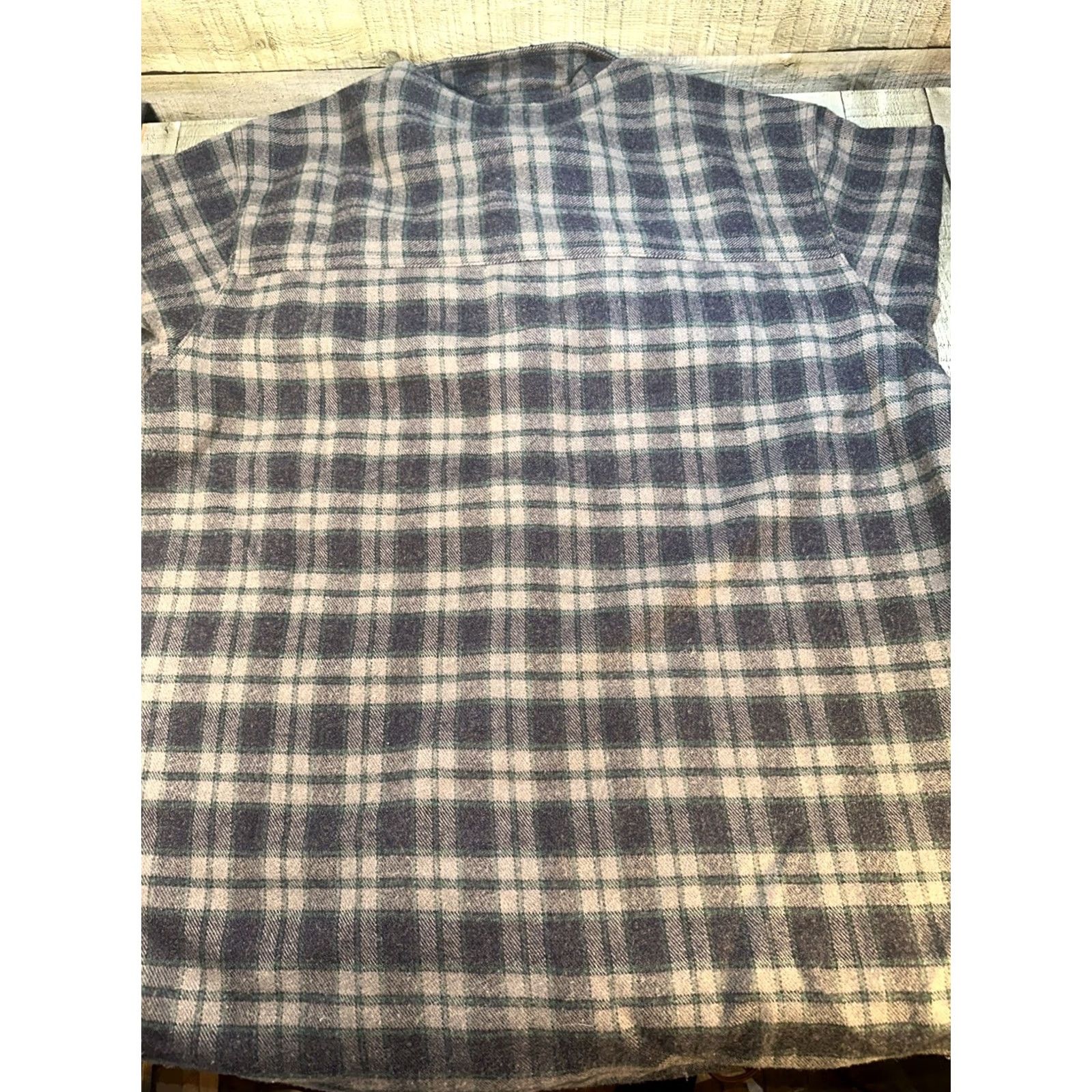 Vintage VINTAGE Marithé François Girbaud Plaid Shirt Jacket XXL Lined Wool Blend Mens 2XL Green Plaid Overshirt Jacket Size US XXL / EU 58 / 5 - 4 Thumbnail