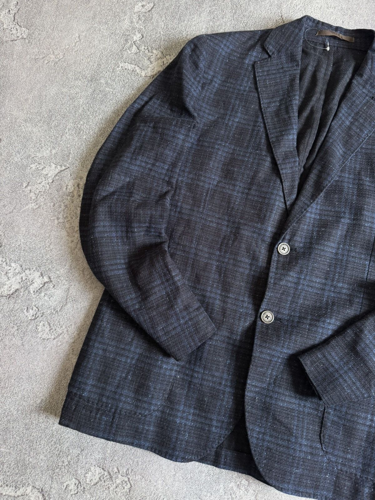 Eleventy Eleventy 52size blazer jacket button up linen blend light Size US L / EU 52-54 / 3 - 3 Thumbnail